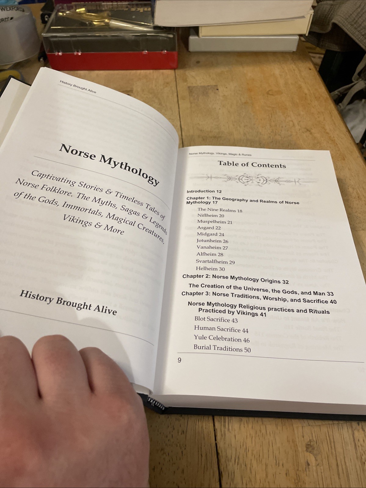 Norse Mythology, Vikings, Magic & Runes HC History Brought Alive