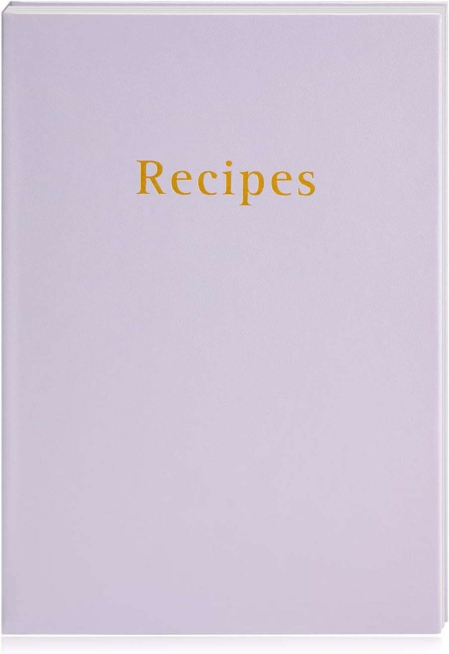 Personalized Purple Recipe Journal – 62 Ruled Pages for Creative Recipe Writing