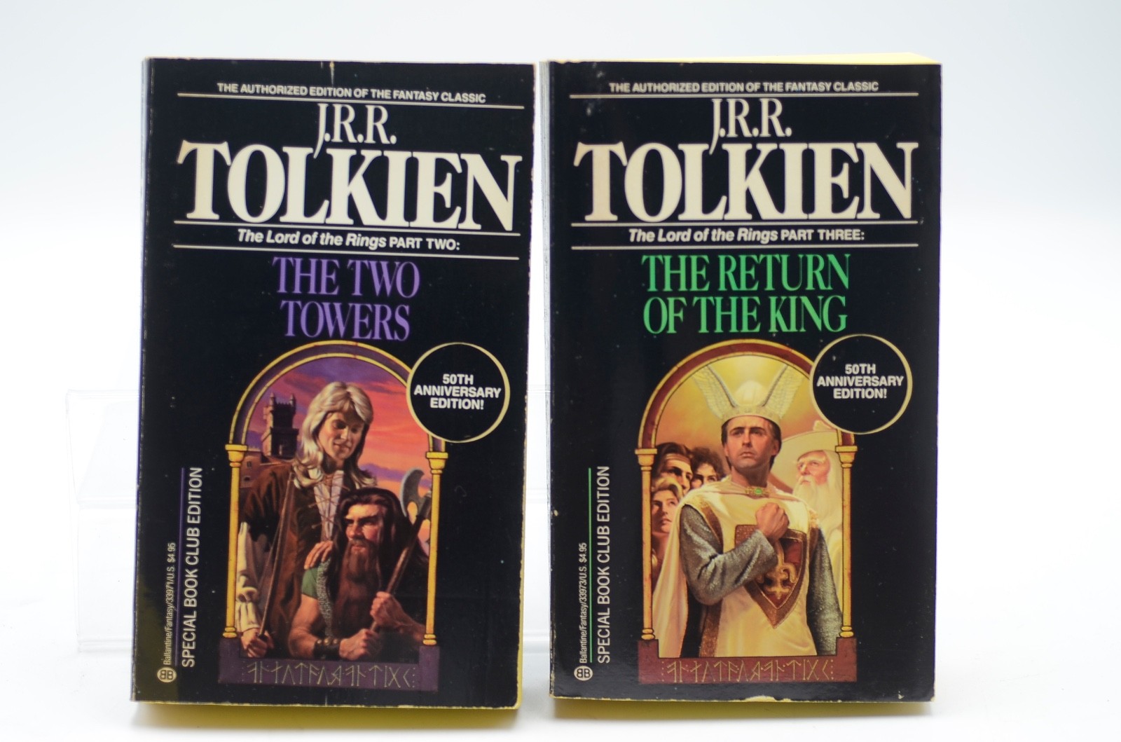 JRR Tolkien The Lord of the Rings Trilogy + Hobbit 50th Anniversary Box Set