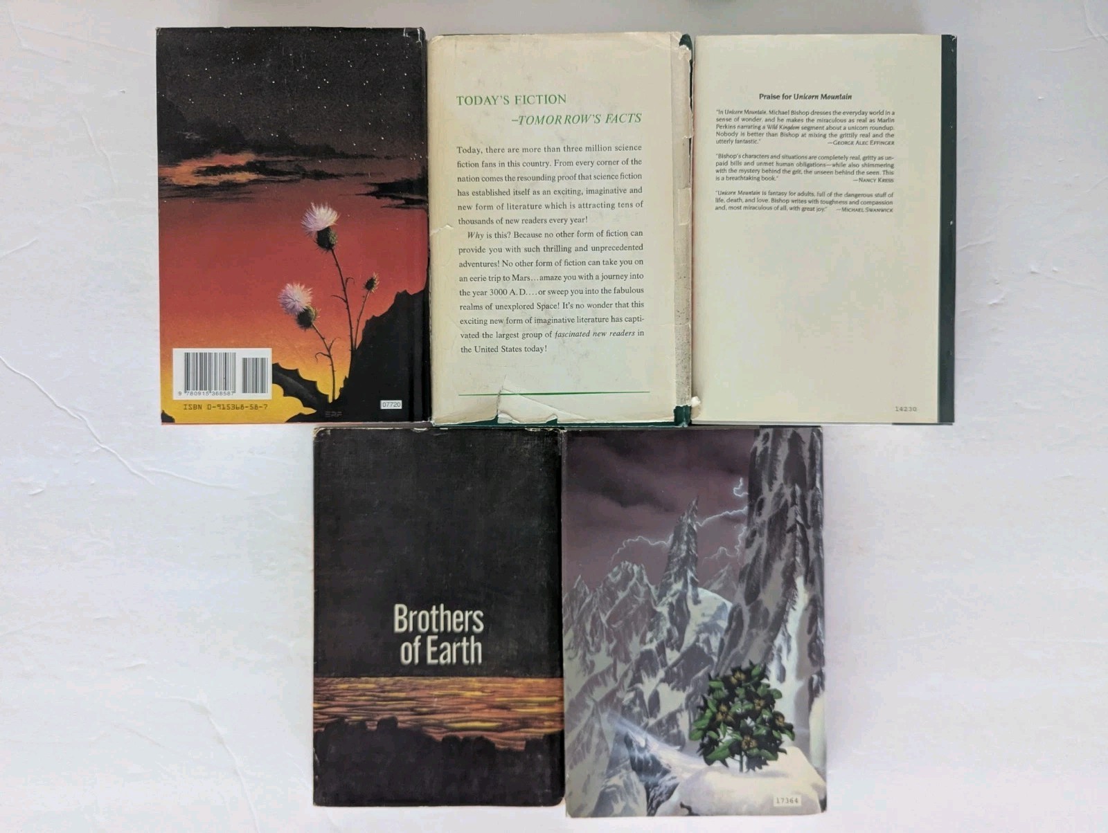 10 BOOK LOT Vintage Science Fiction Sci-fi Fantasy Books Novels Hardcover #6