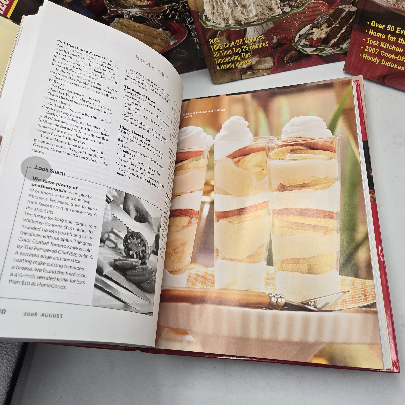 Southern Living Cookbooks 1992 1993 2002 2003 2007 2008 2009 lot 7 Annual Recipe