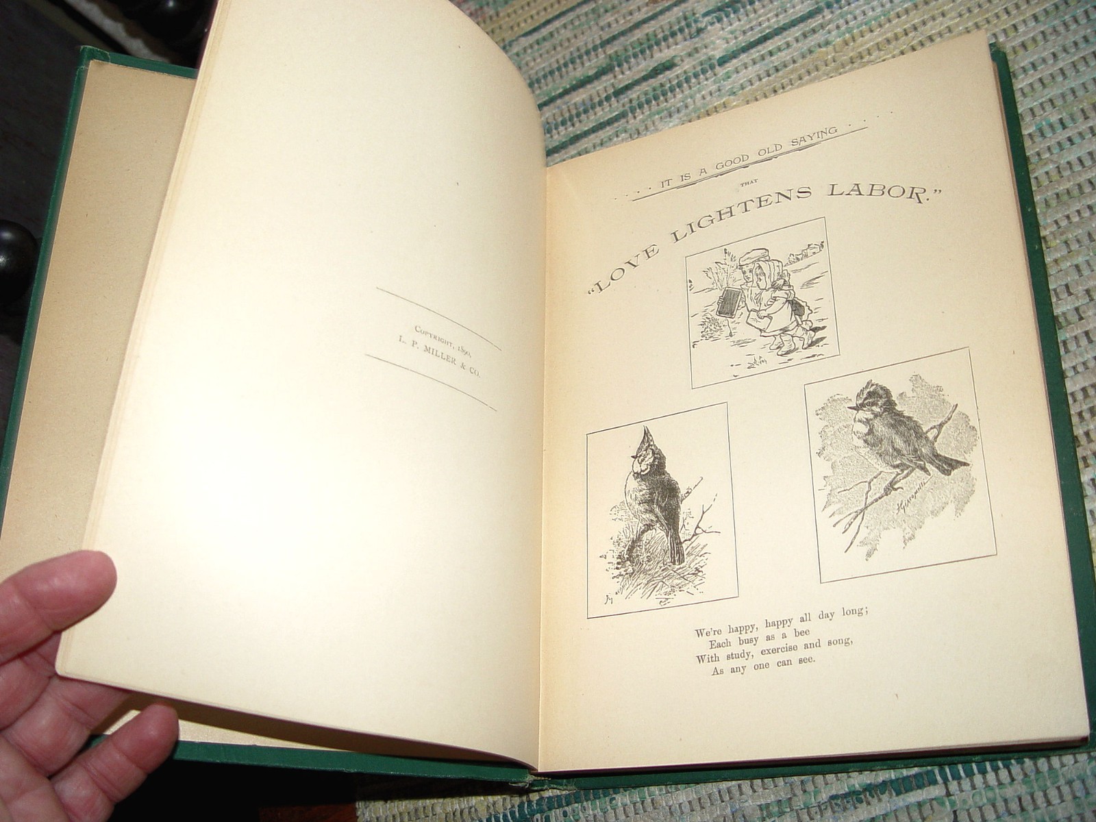 Pleasure Ways for Youthful Days 1890; Charming Recitations Grace Townsend