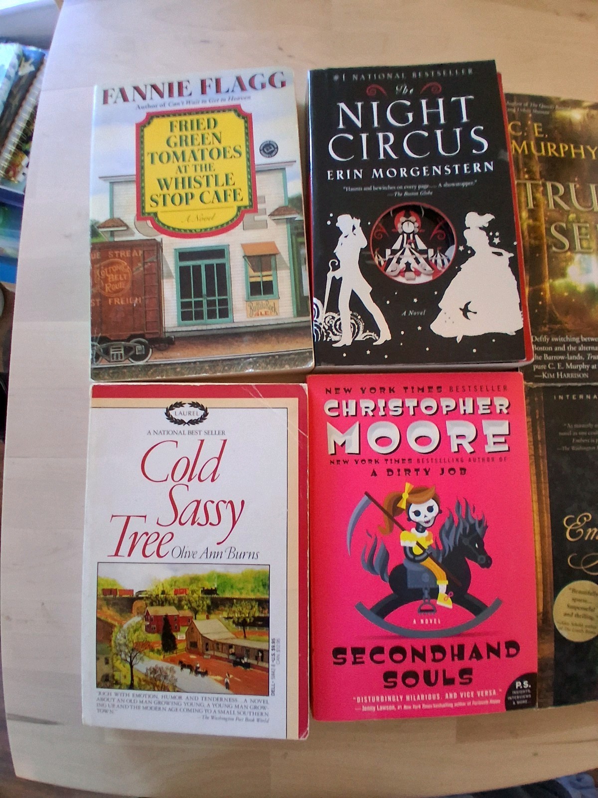 Lot Of 10 Miscellaneous Used Paperback Fiction Novels