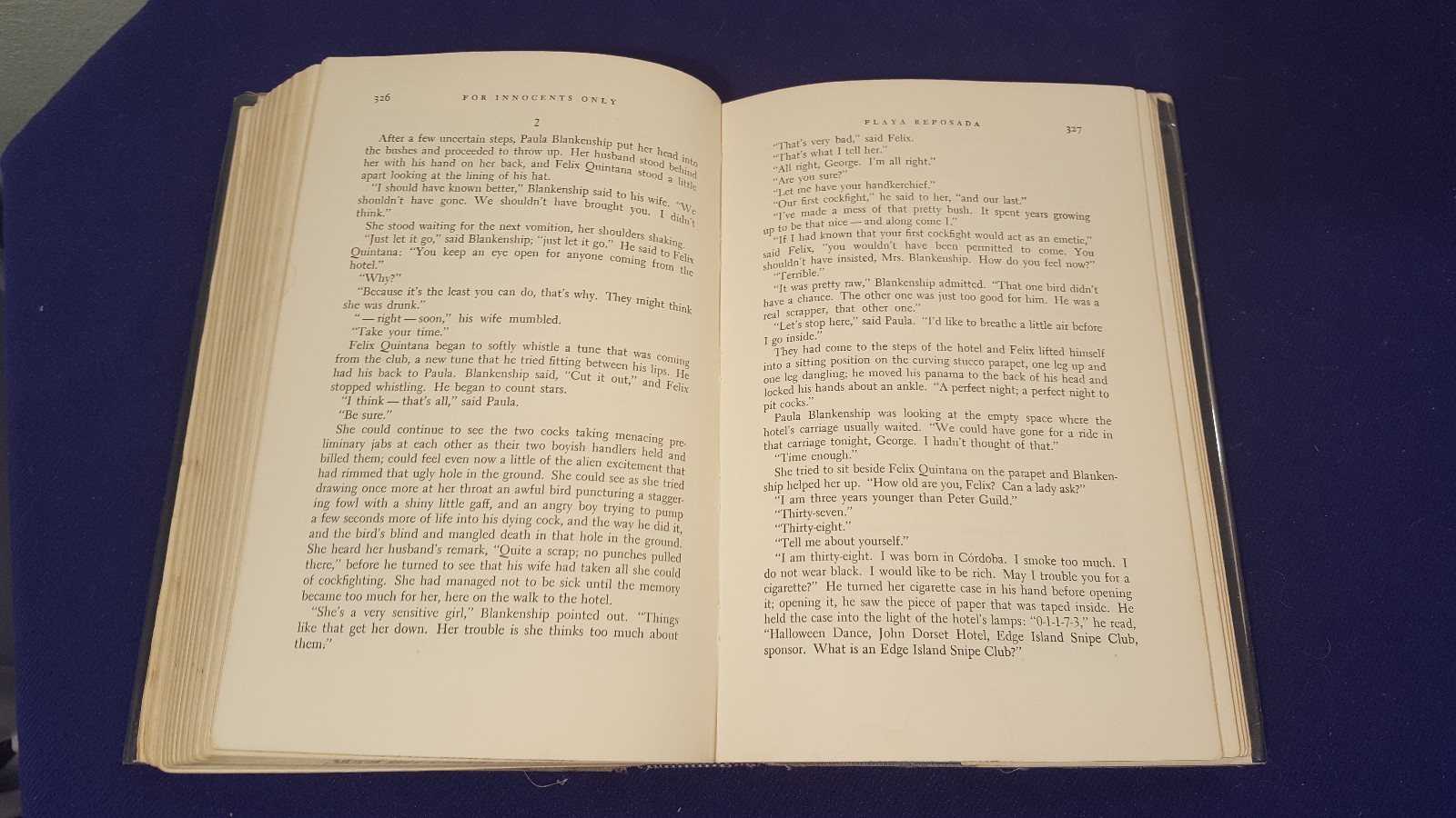 1960 FOR INNOCENTS ONLY Hardcover Book by RICHARD DOHRMAN