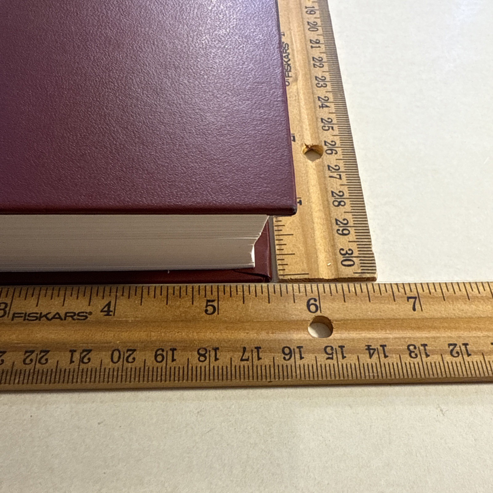 PEW HOLY BIBLE NRSV Hendrickson Hardcover Burgundy Church 1989 Study vintage