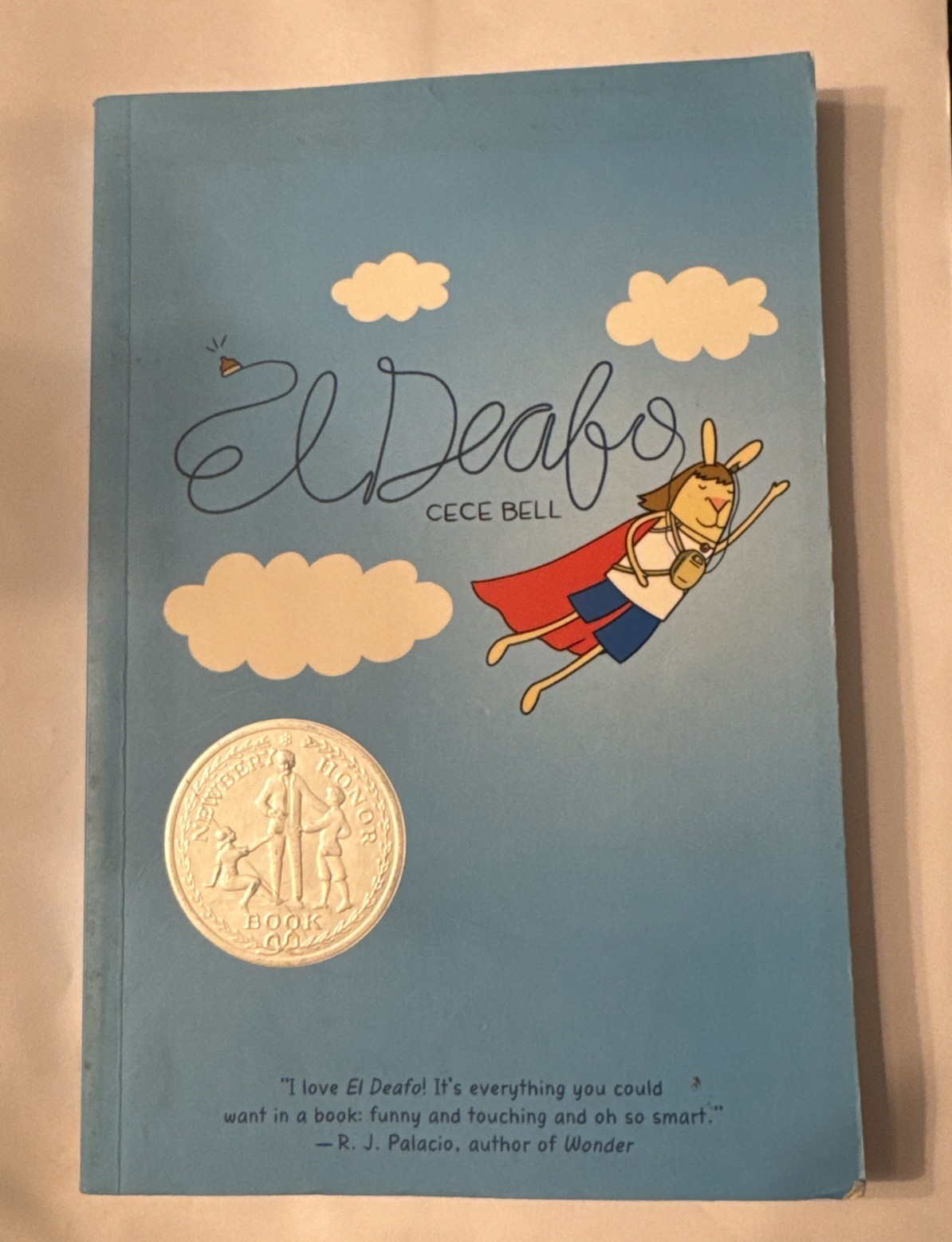 El Deafo Cece Bell Paperback Newbury Honor Book SHIPS FREE Today! New Comic