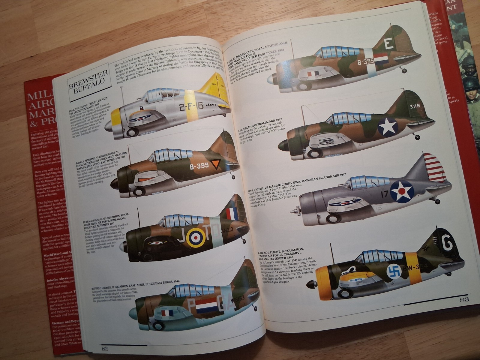 Military / history/ plane books Military aircraft markings & profiles & the War