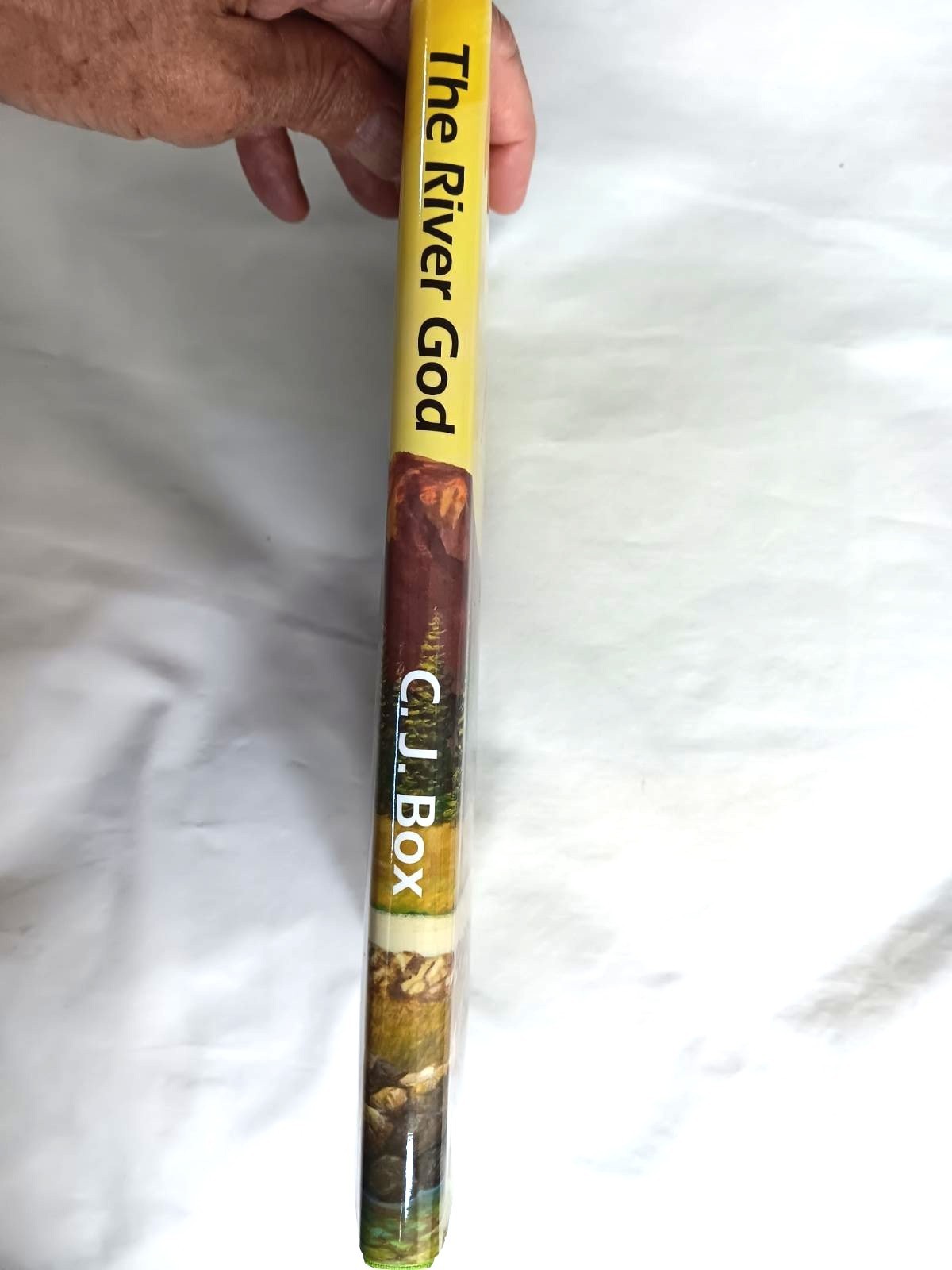 C.J. Box–THE RIVER GOD 1st ed 1st ptg HCDJ 2018 Deluxe Edition Signed/Ltd.