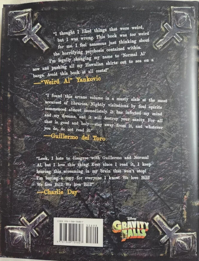 The Book of Bill Alex Hirsch Gravity Falls B&N Exclusive Edition HC BRAND NEW