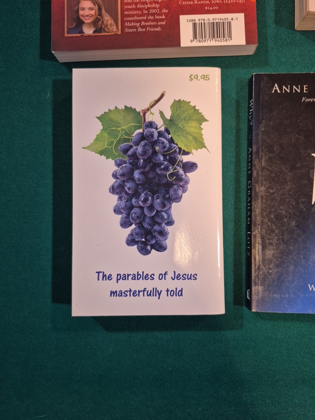 Christian Book Lot Grace Mally Anne Graham Lotz E.G. White