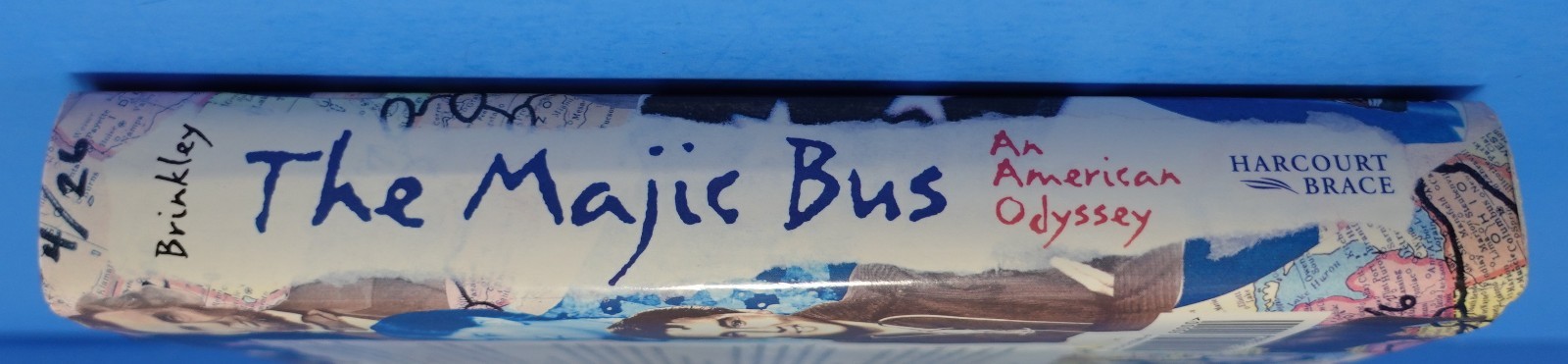 THE MAJIC BUS BY DOUGLAS BRINKLEY, SIGNED-INSCRIBED-PERSONALIZED