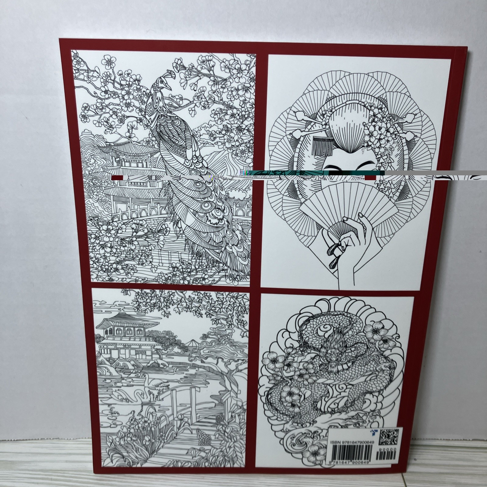 China Coloring Book: An Adult Coloring Book of Chinese (Paperback) Dylanna Press
