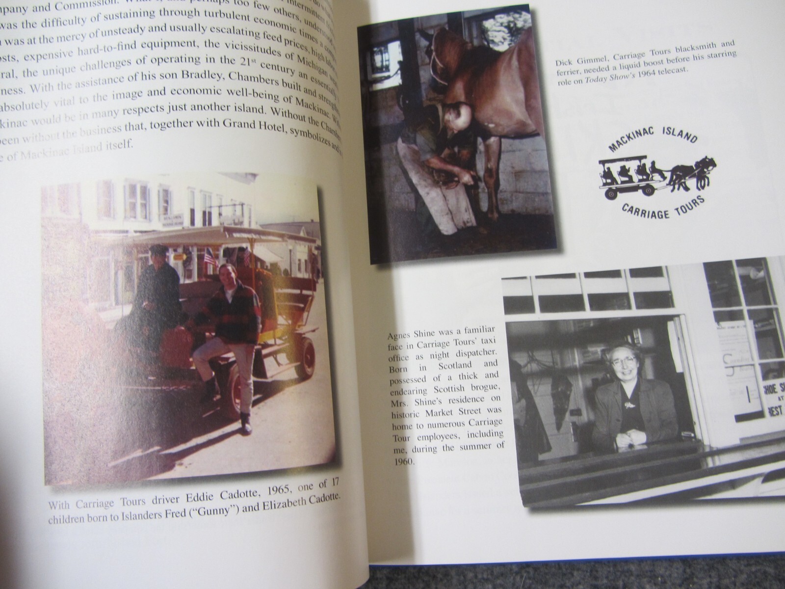 Mackinac Island Inside Up Close Michigan Cawthorne SIGNED 2014 Many Photos 224pp