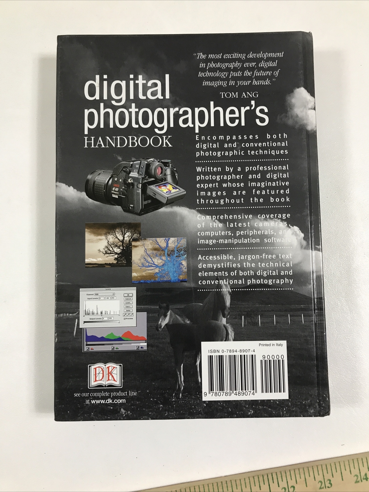 Digital Photographer’s Handbook – Tom Ang (2002 Hardcover)