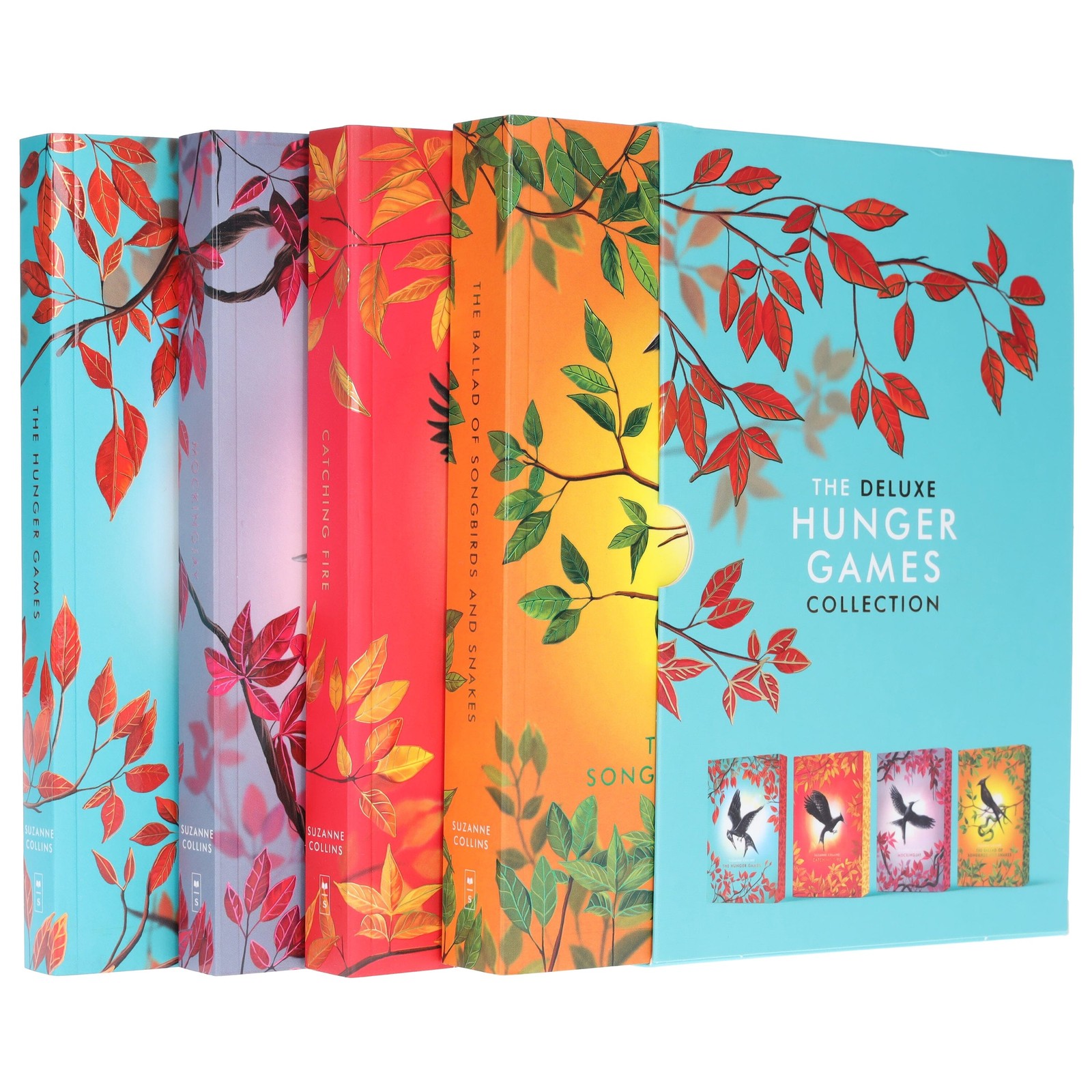 The Deluxe Hunger Games by Suzanne Collins 4 Books Box – Ages 13+ – Paperback