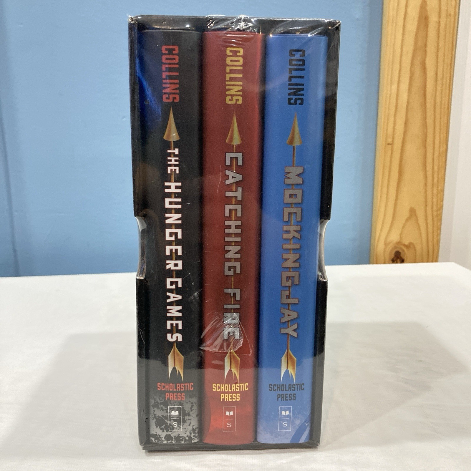 Hunger Games Trilogy Box Set, Hardcover W/ Slip Case, 2010 – Sealed