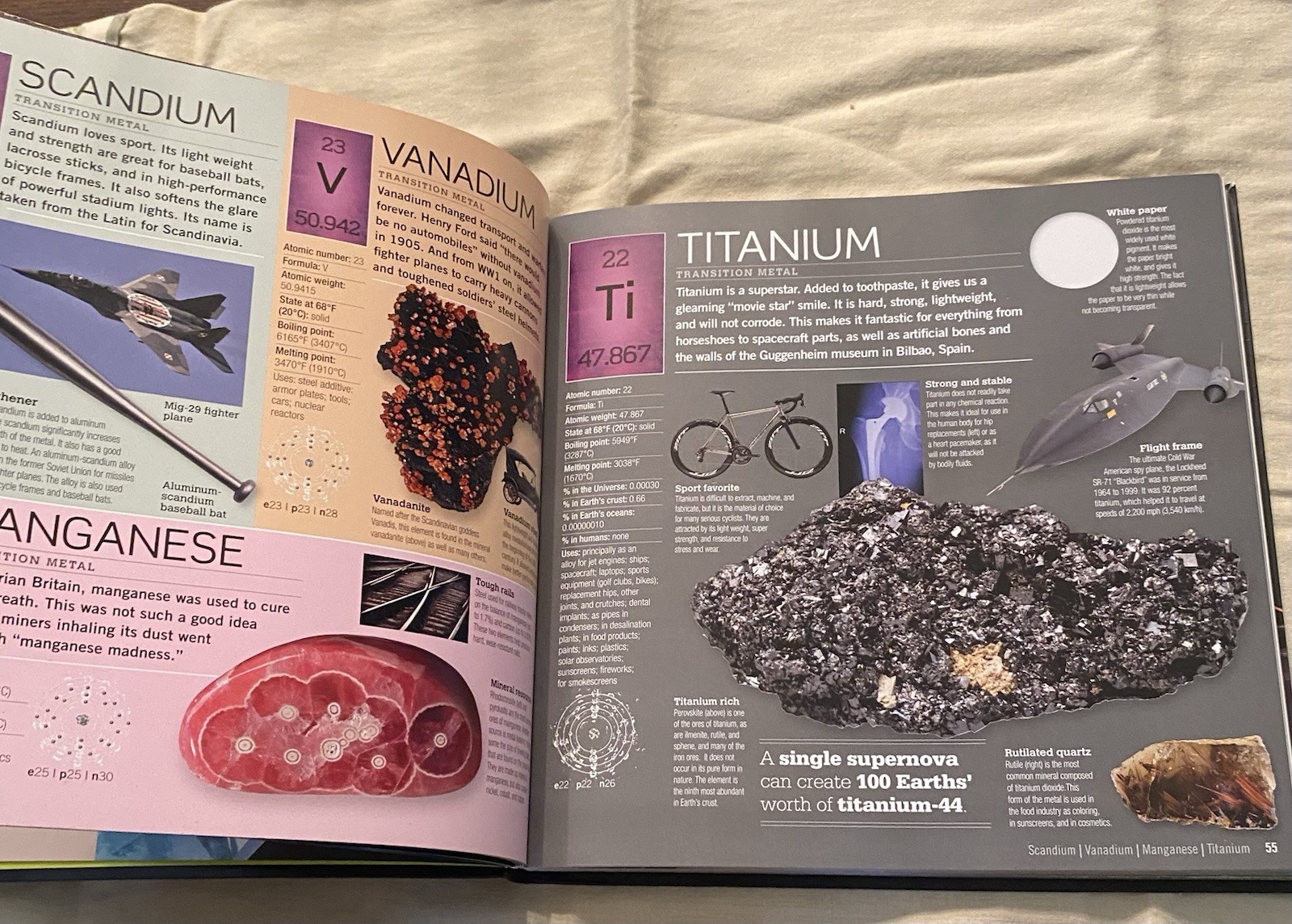 PERIODIC TABLE by Sean Callary + Miranda Smith Illustrated VG Cond SCHOLASTIC