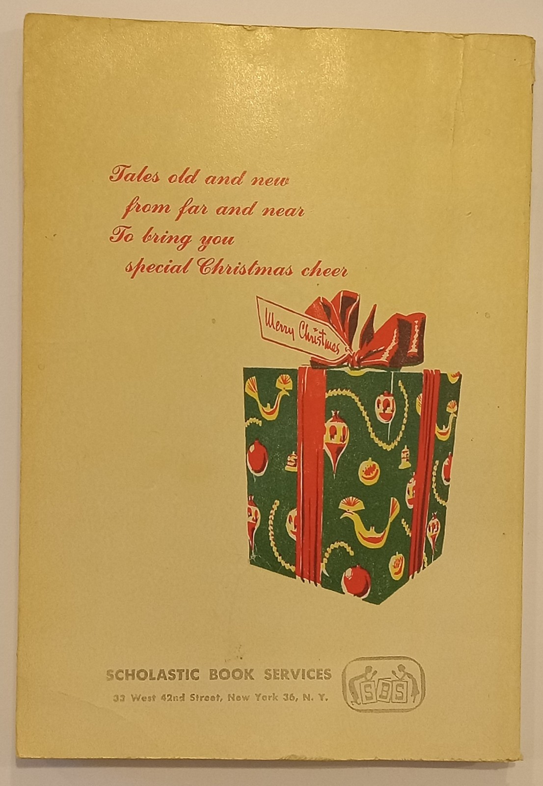 Vintage “Treasury of Christmas Stories” By Ann McGovern-Scholastic 1963 NICE!