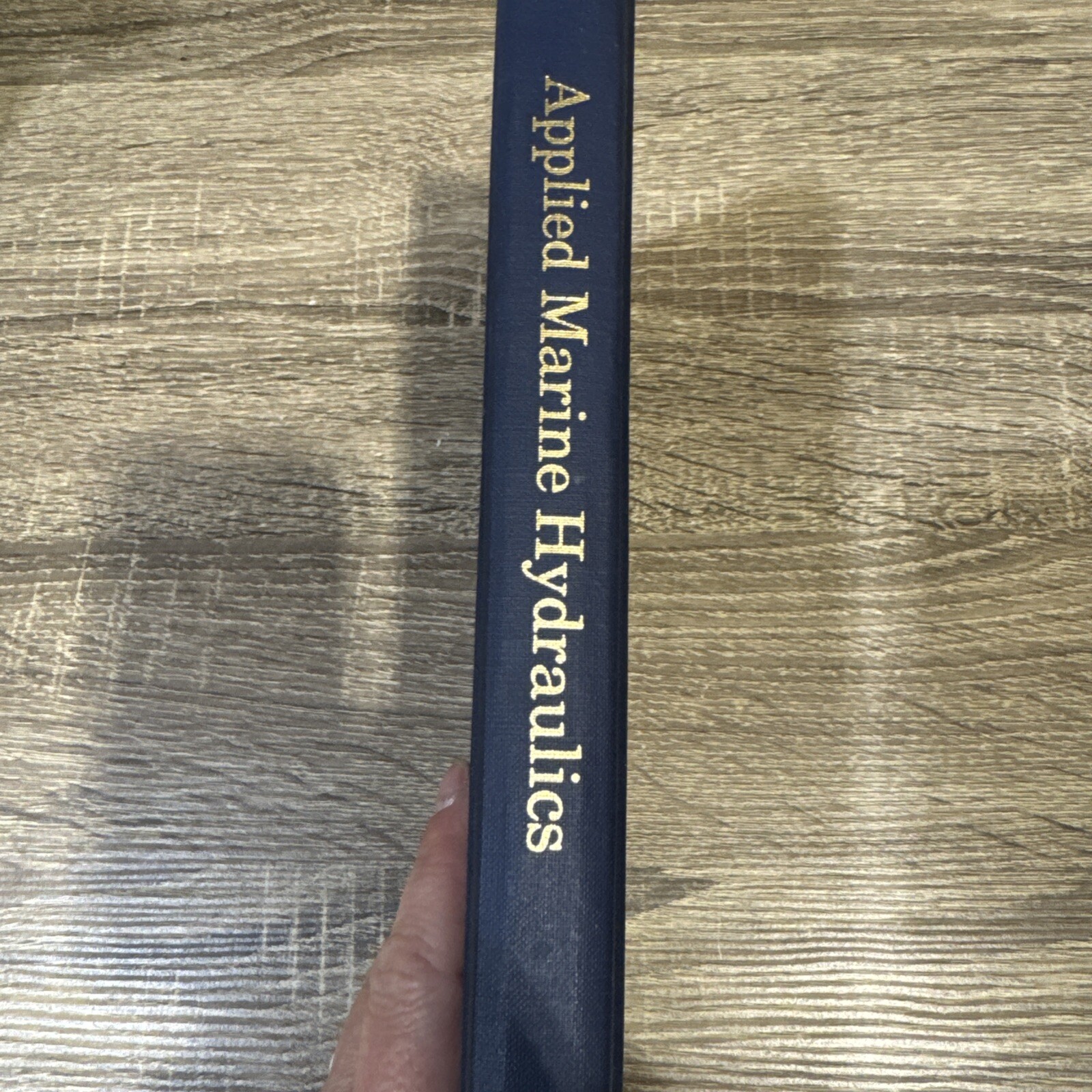RARE Vintage Applied Marine Hydraulics by Stutman, Perry A. 1988 Hardcover