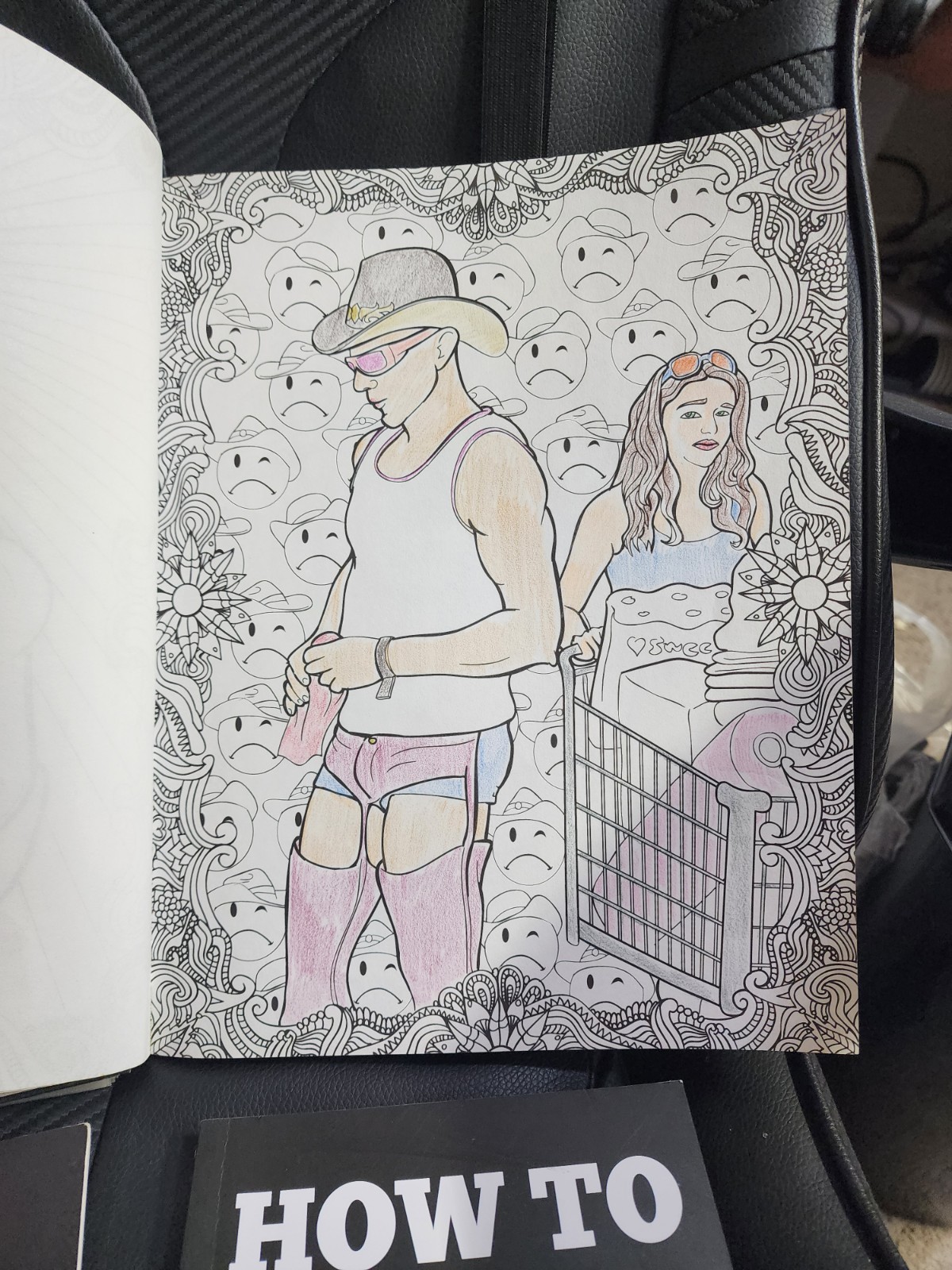 Irreverent Adult Coloring Lot – People of Walmart, Draw With a Vengeance & Huge