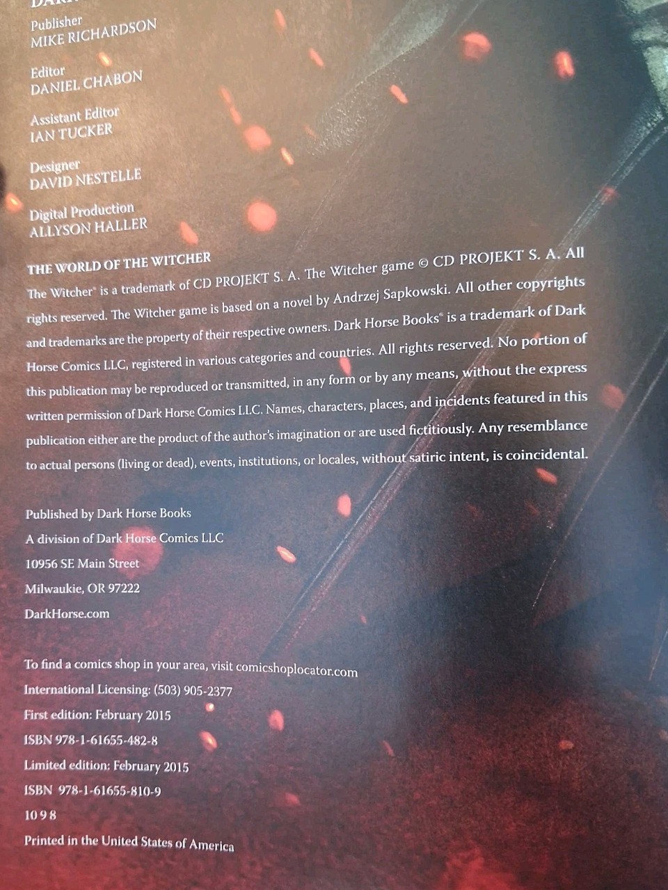 The World of The Witcher Video Game Compendium. Hardcover Book USA SHIPPING