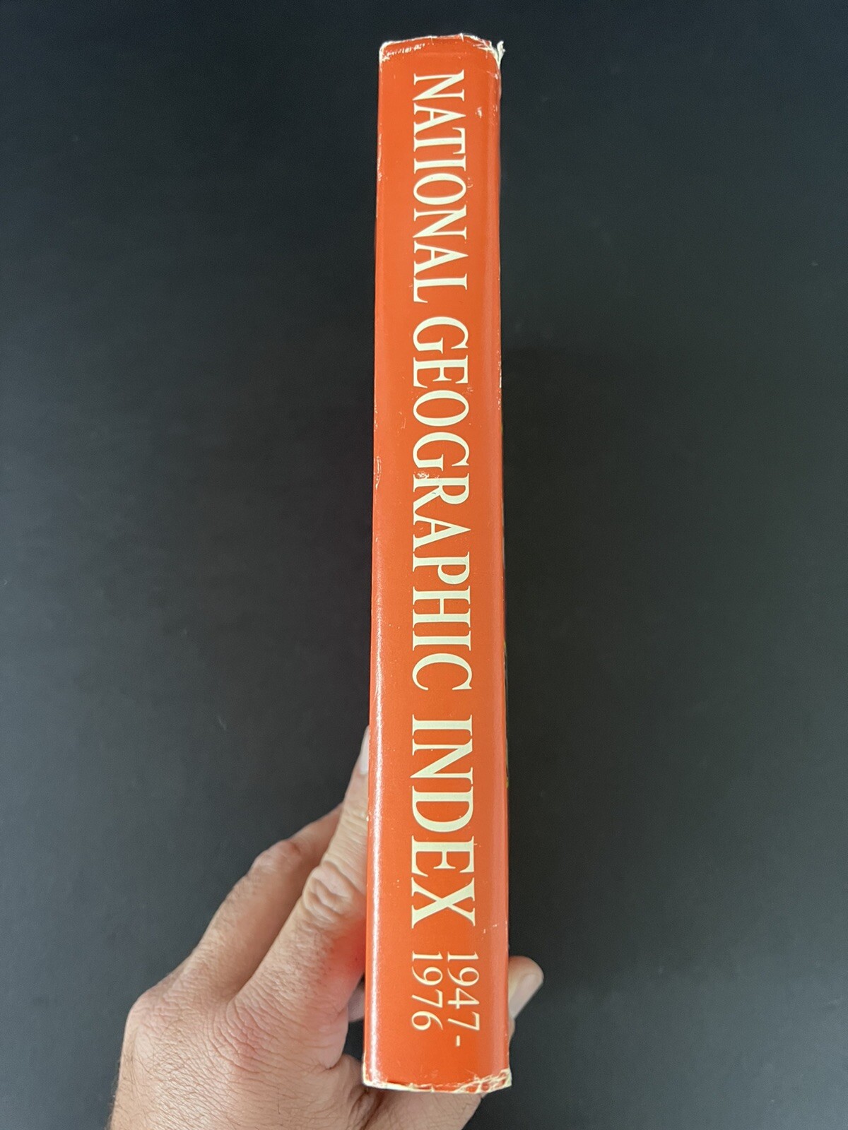 National Geographic Index – 1947-1976 (1977, Hardcover, Dust Jacket)