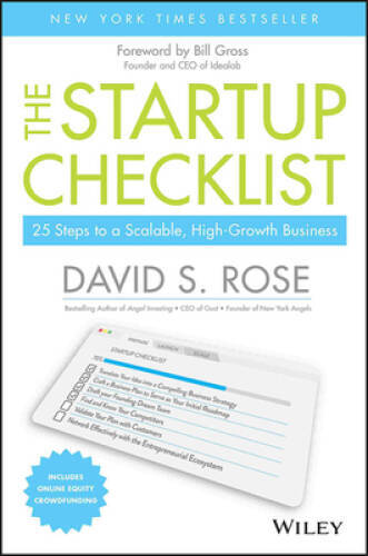 The Startup Checklist: 25 Steps to a Scalable, High-Growth Business – VERY GOOD