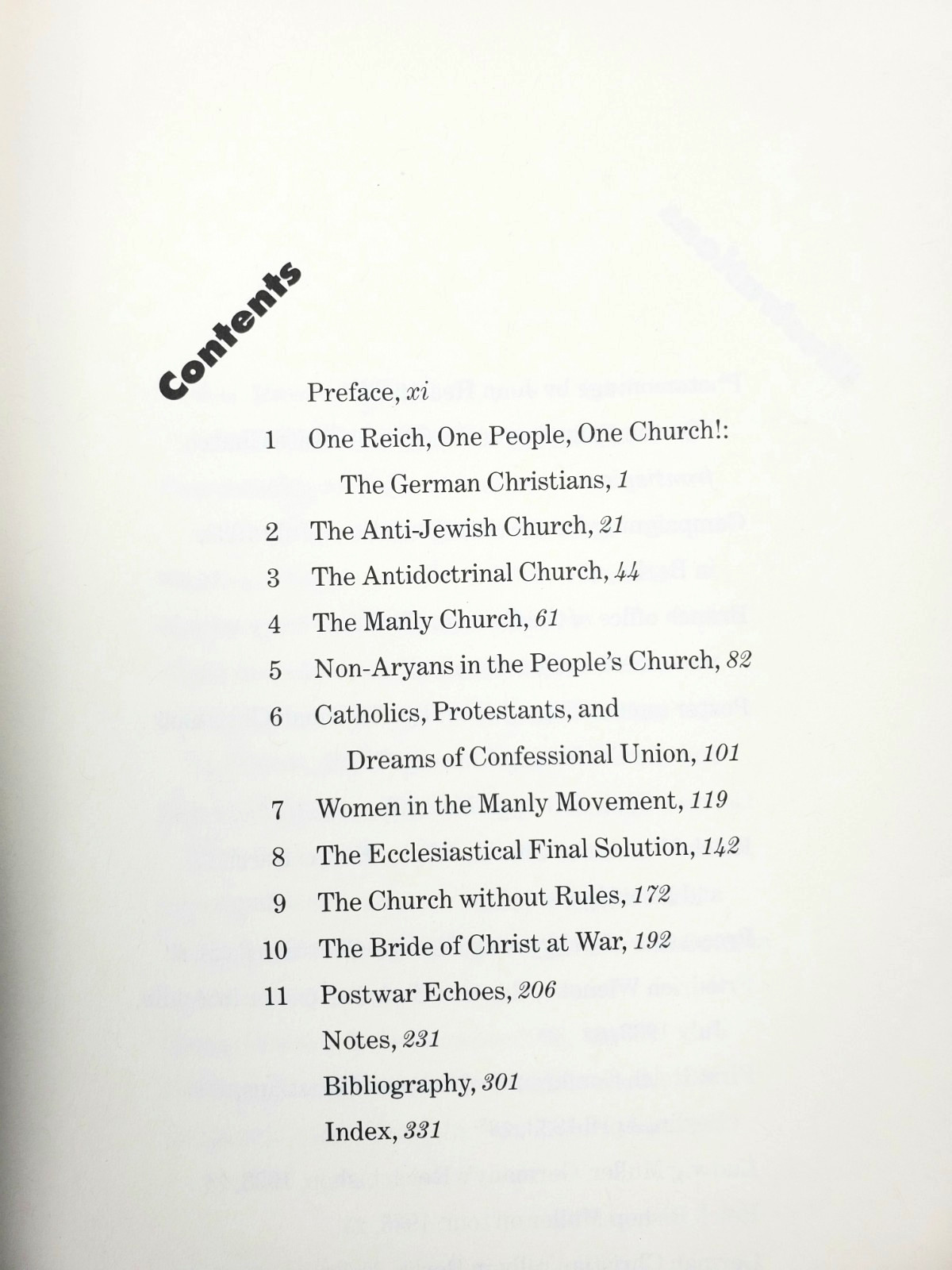 Twisted Cross The German Christian Movement In The Third Reich by Doris Bergen