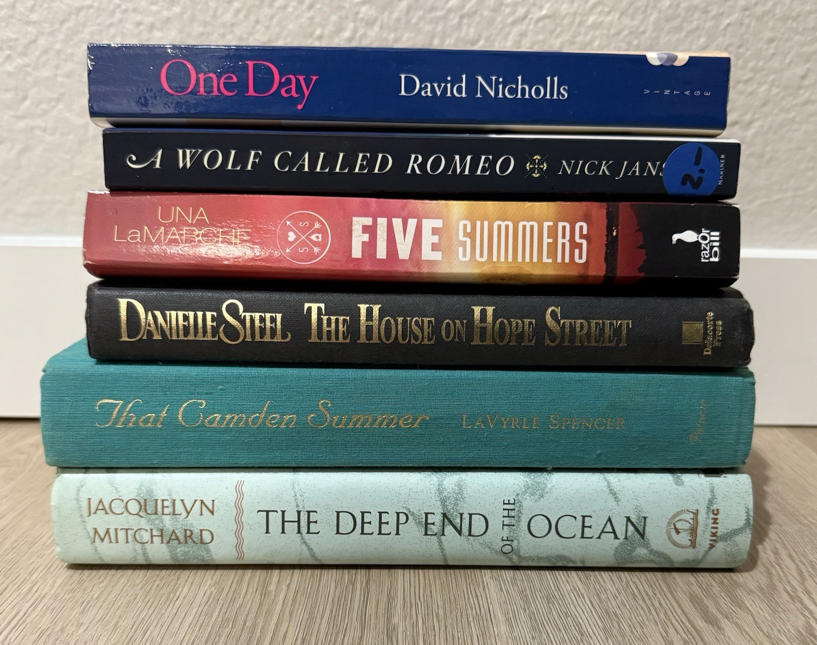 Mixed Fiction Book Lot – Romance, Mystery, Thriller & Literature – 22 Books