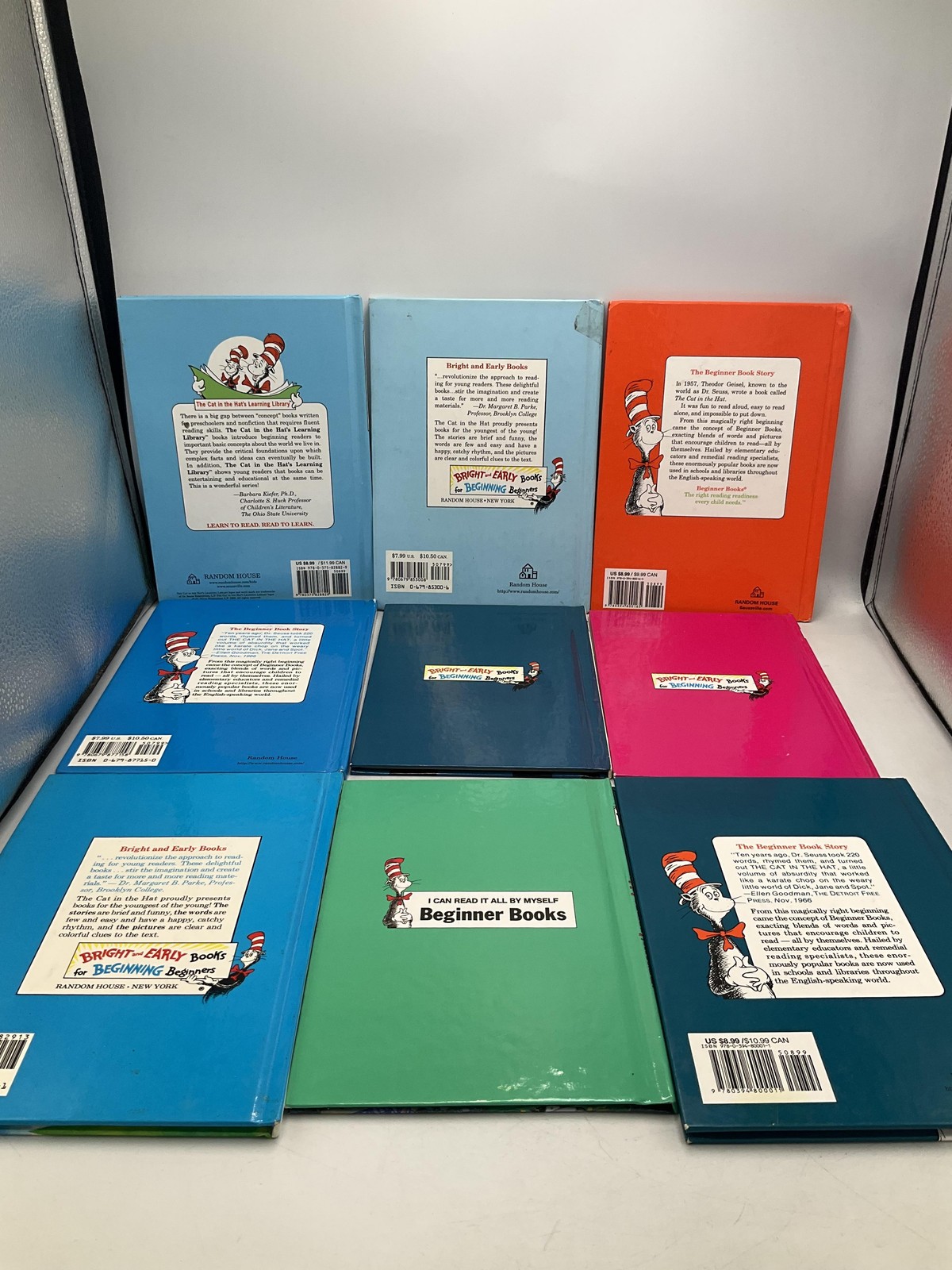 Dr. Seuss Beginner Books, Beginner Books Lot 16 Hardcover Various Titles, Good