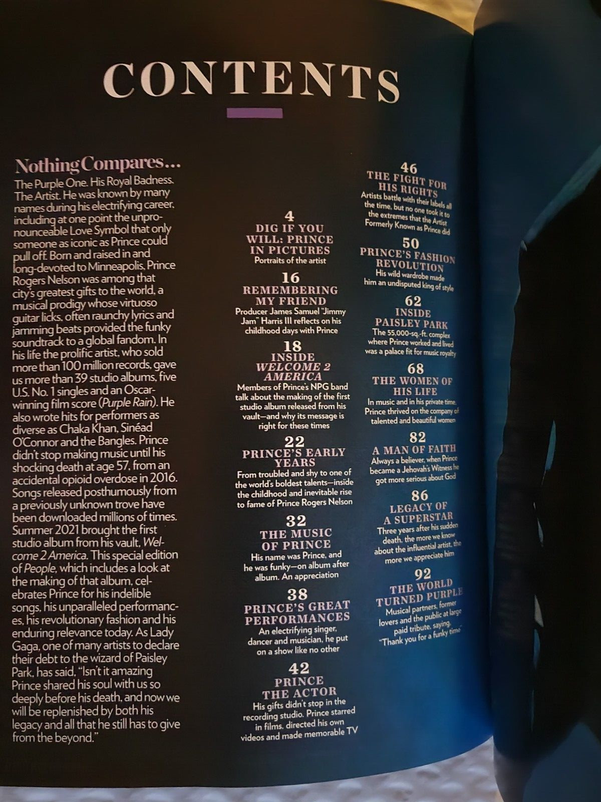 CELEBRATING PRINCE – PEOPLE Special Publication – An Intimate Tribute