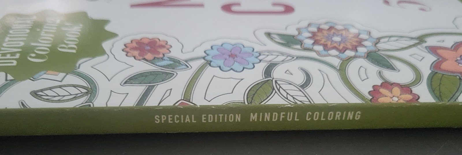Special Edition Mindful Coloring – Everyday Faith-55 Devotions, Verses & Prayers