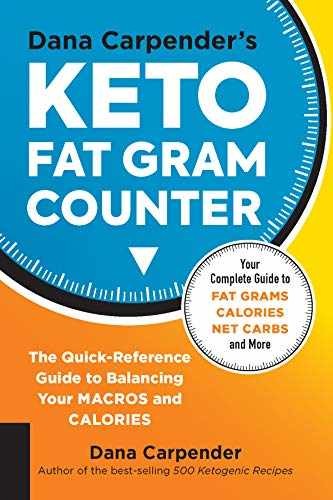 Dana Carpender’s Keto Fat Gram – Paperback, by Carpender Dana – Very Good