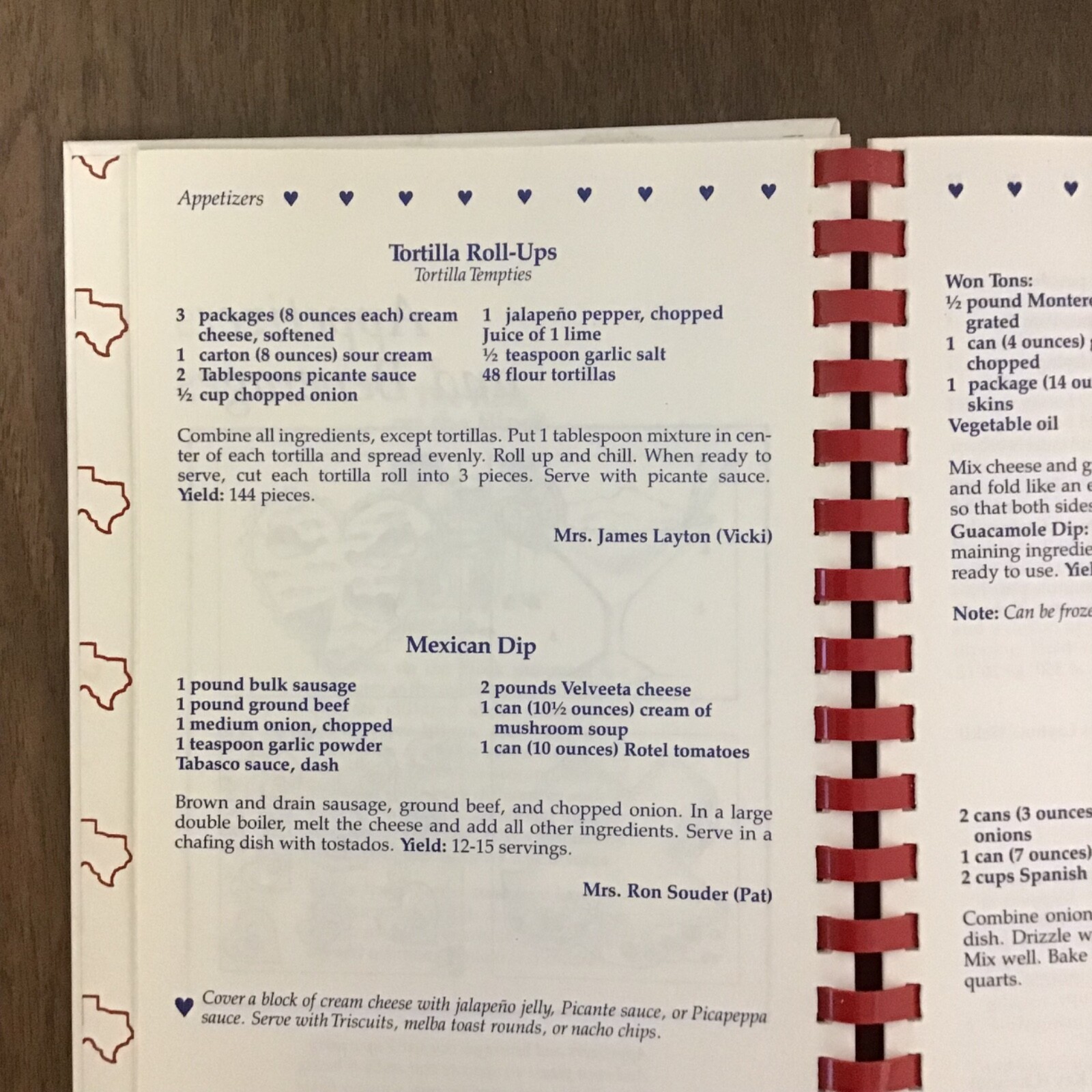Dallas Texas Junior Forum Vtg 1986 Spiral Community Cookbook SEE INDEX PHOTOS