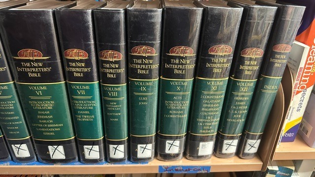 THE NEW INTERPRETER’S BIBLE (12 VOLUME SET + INDEX) BY Leander E. Keck HCDJ