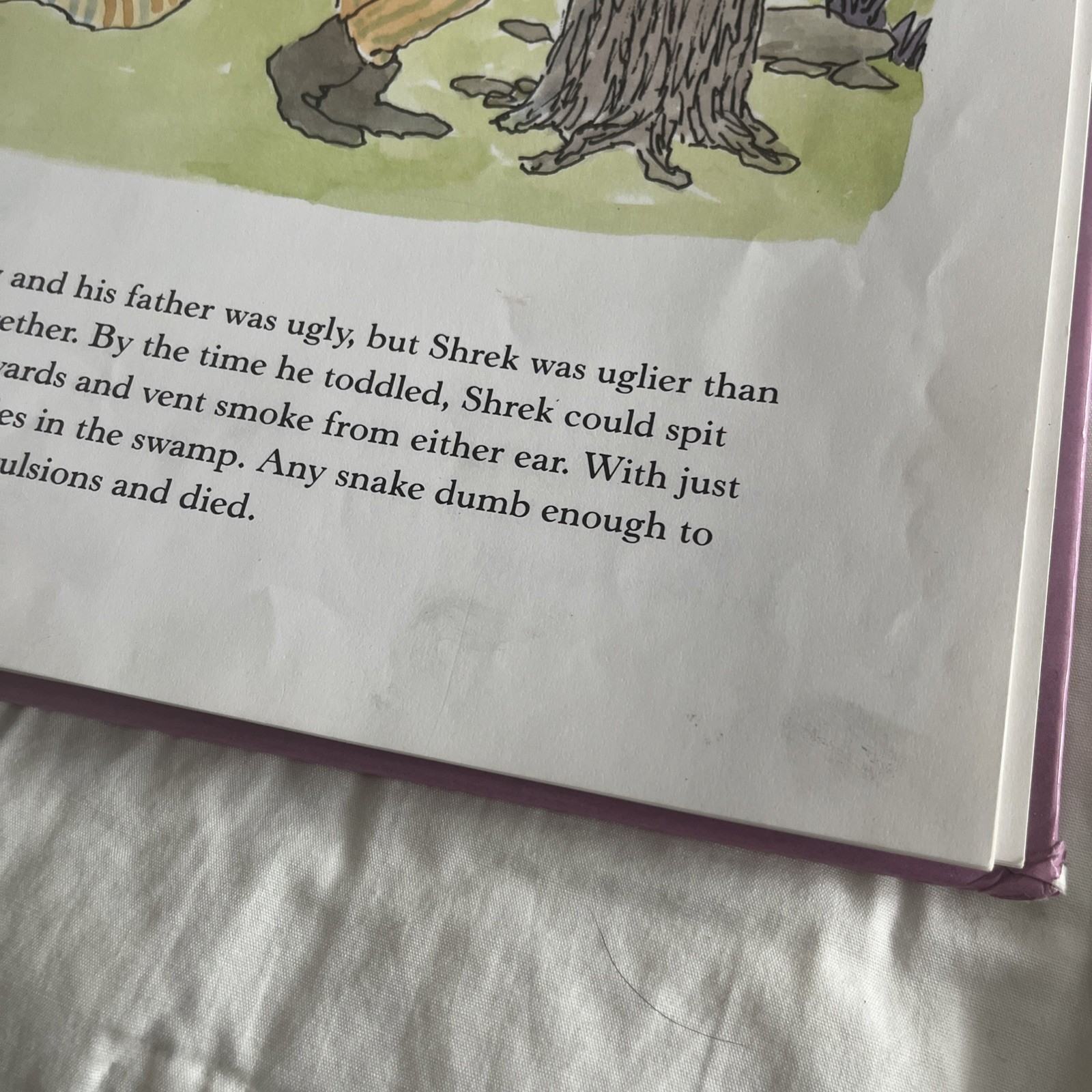 Vtg SHREK First Edition Book 90’ William Steig Farrar Straus Giroux NY Nostalgia