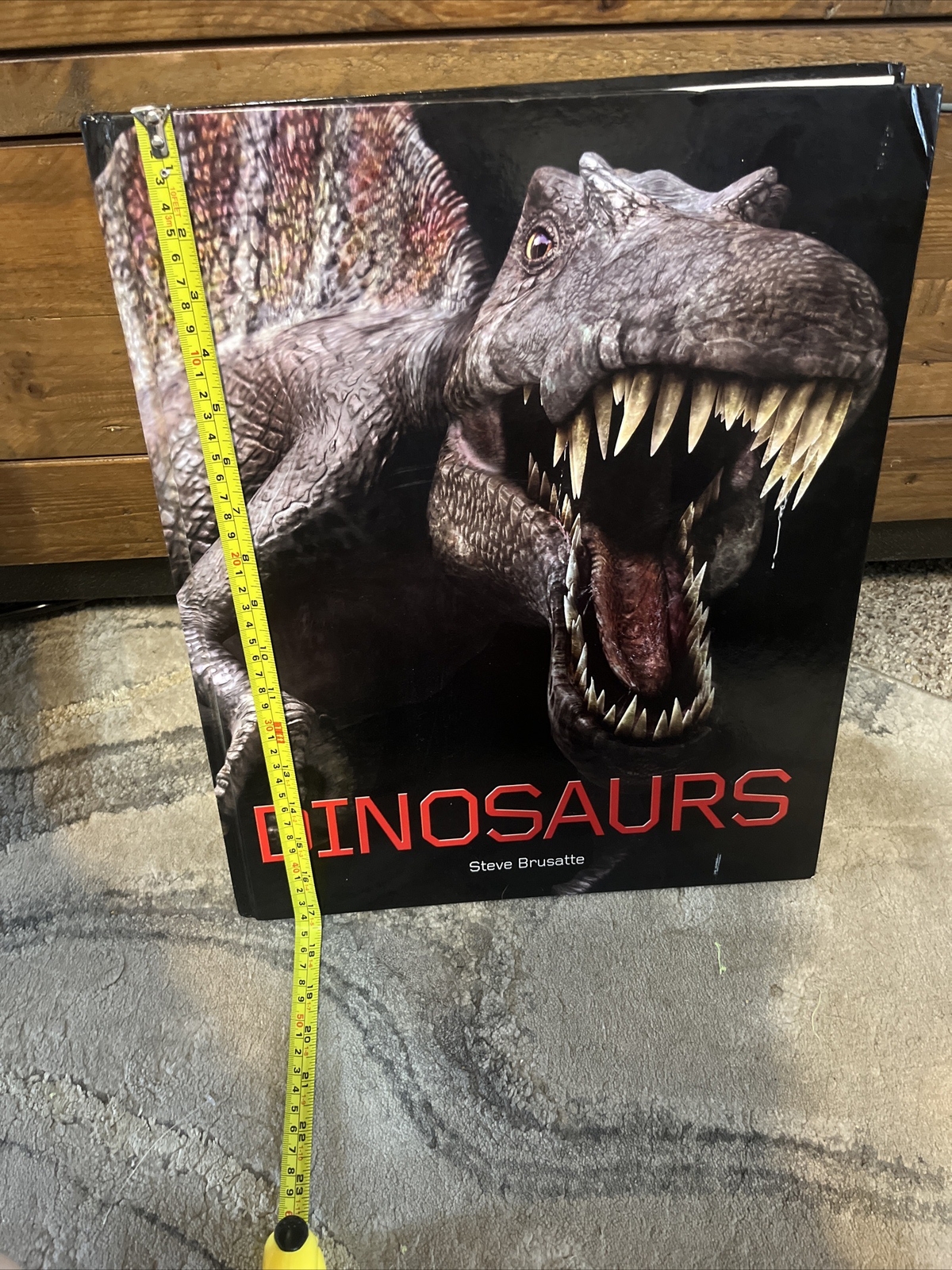 Hardcover Dinosaurs by M. J. Benton/Steve Brusatte 2008! Huge Book 17 X 14