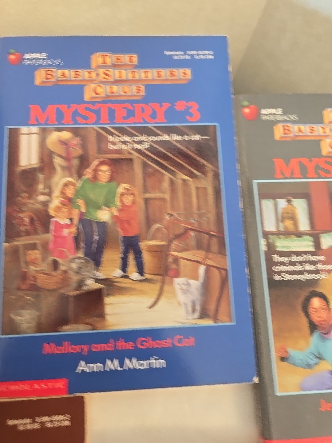 The Babysitters Club Books 2 3 8 10 12 GUC Lot Of 5 Mystery Action Apple