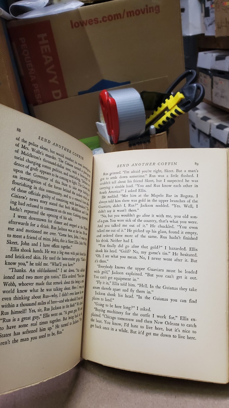 Send Another Coffin By F. G Presnell William Morrow 1939 Hardcover First Edition