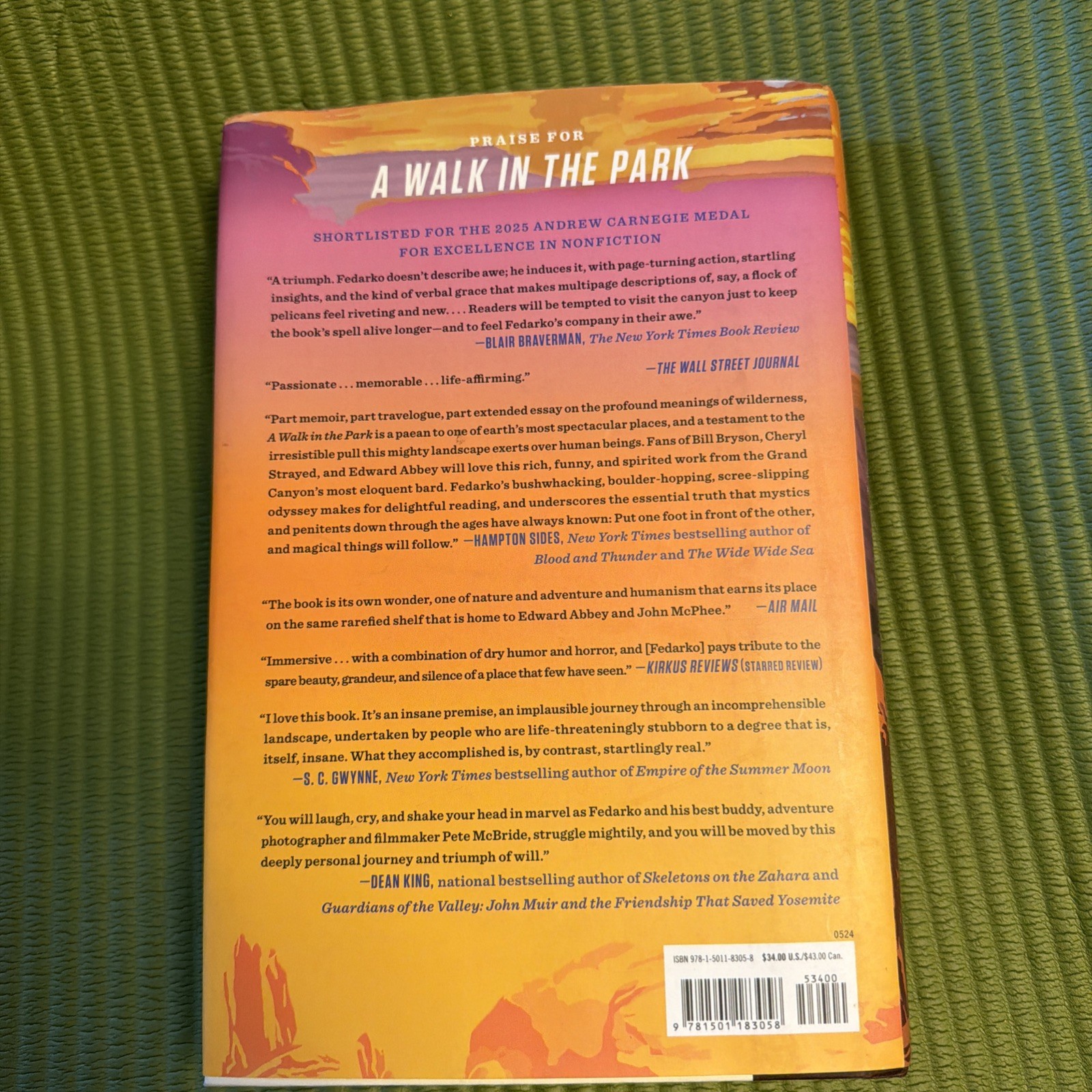 Walk in the Park : The True Story of a Spectacular Misadventure in the Grand…