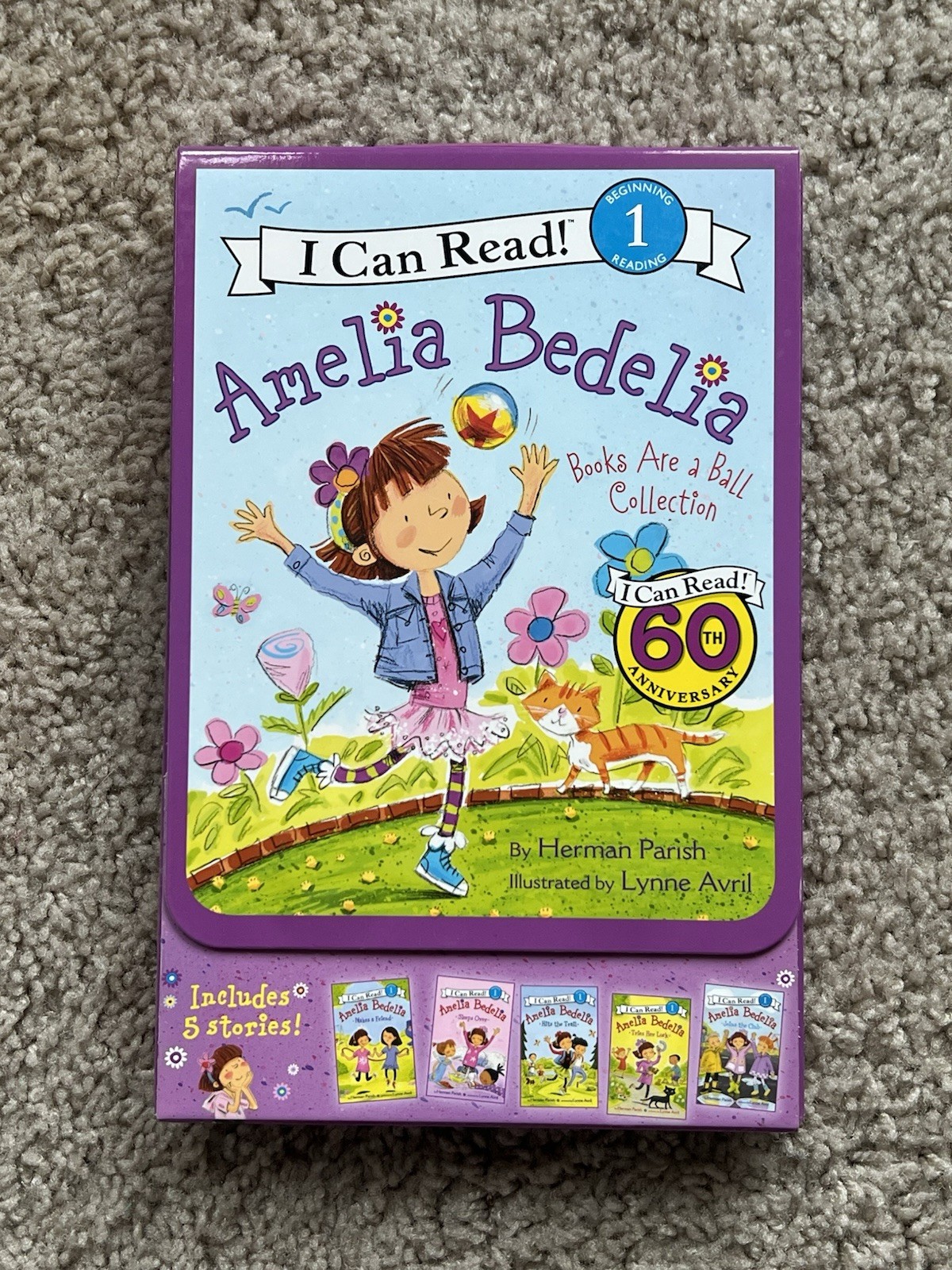 Amelia Bedelia I Can Read Box Set #2: Books Are a Ball by Herman Parish