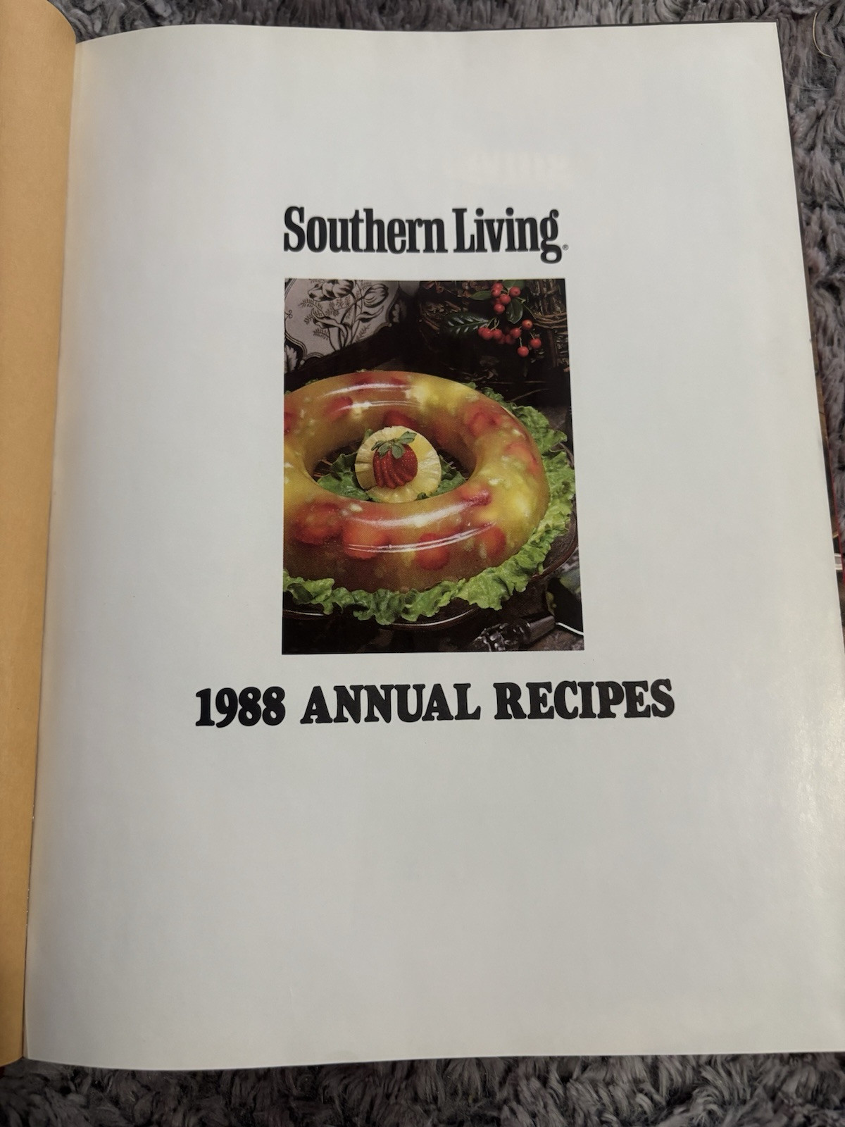 Southern Living Annual Recipes 1988 Vintage 340 Pages Good Condition 8.5″x11″