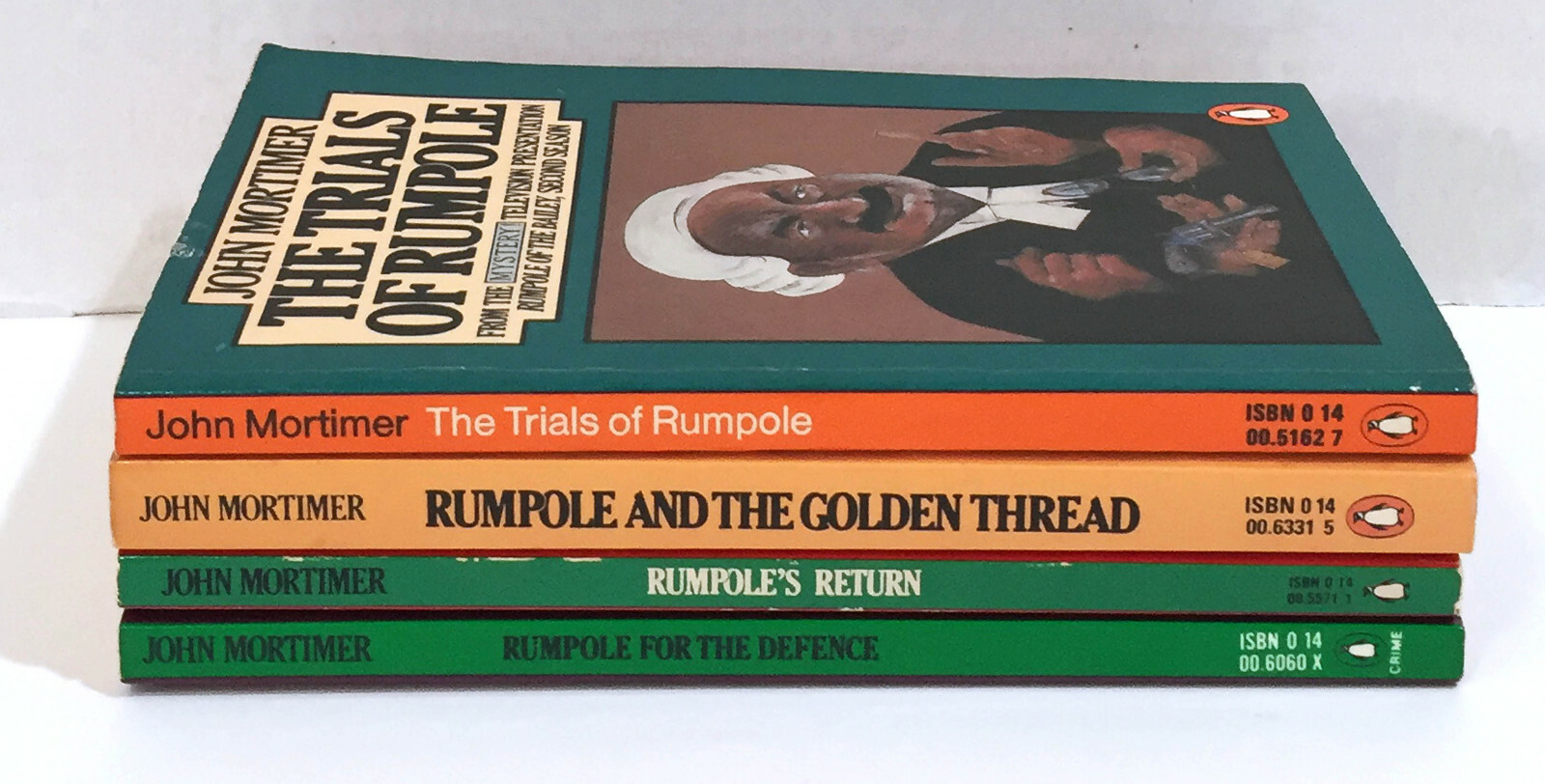 RUMPOLE by John Mortimer Lot of 4 mm paperback GOLDEN THREAD RETURN DEFENCE+