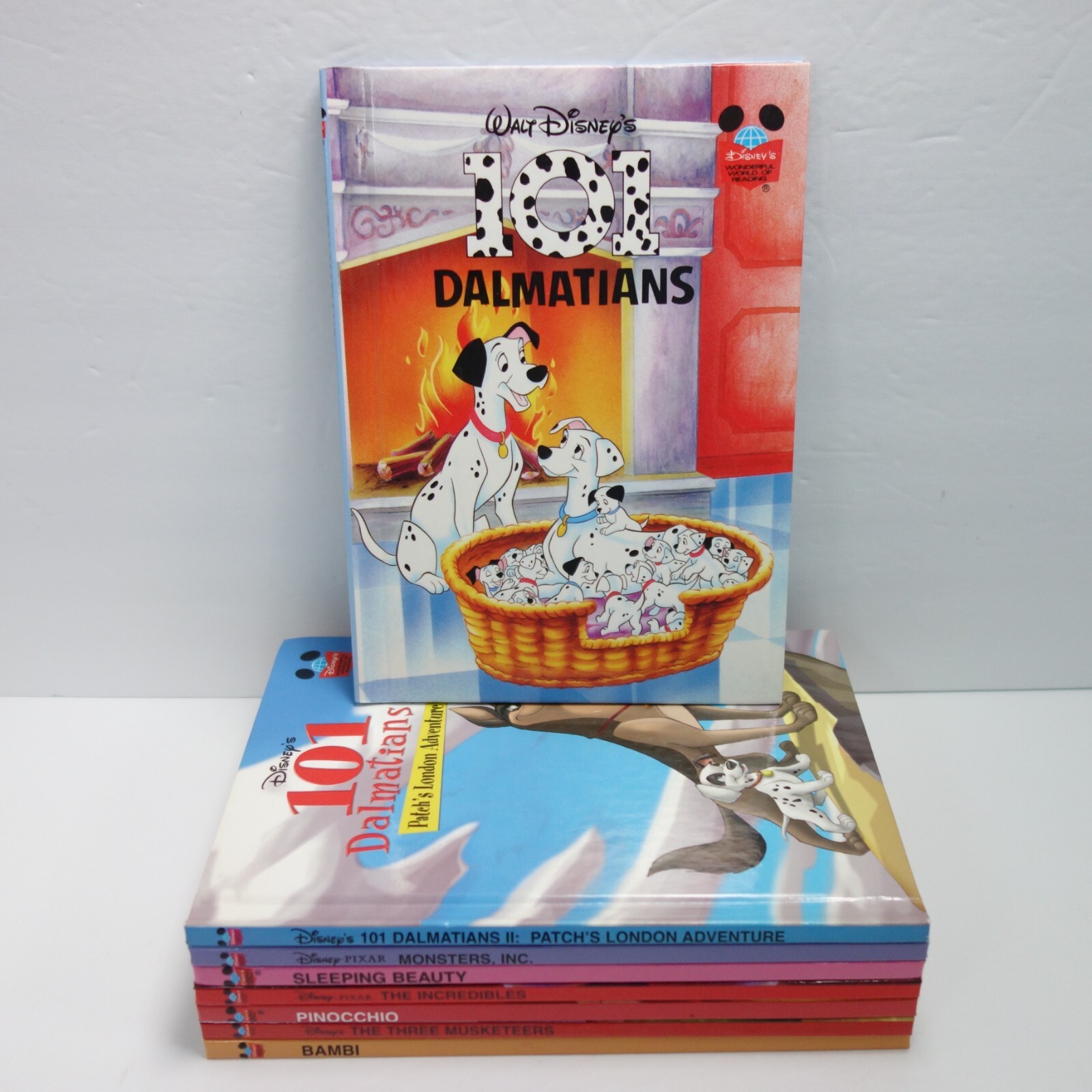 Disney Wonderful World of Reading Book Lot of 8 Sleeping Beauty Bambi Storybooks