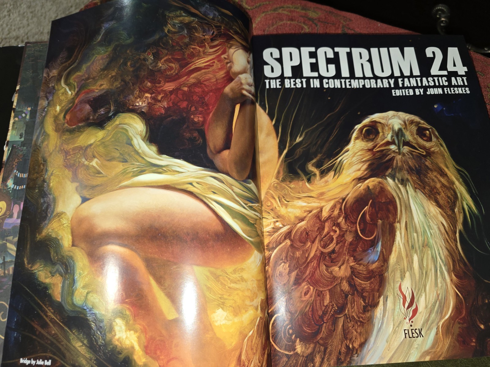 Spectrum 24: The Best in Contemporary Fantastic Art by John Fleskes 1st Ed. HC