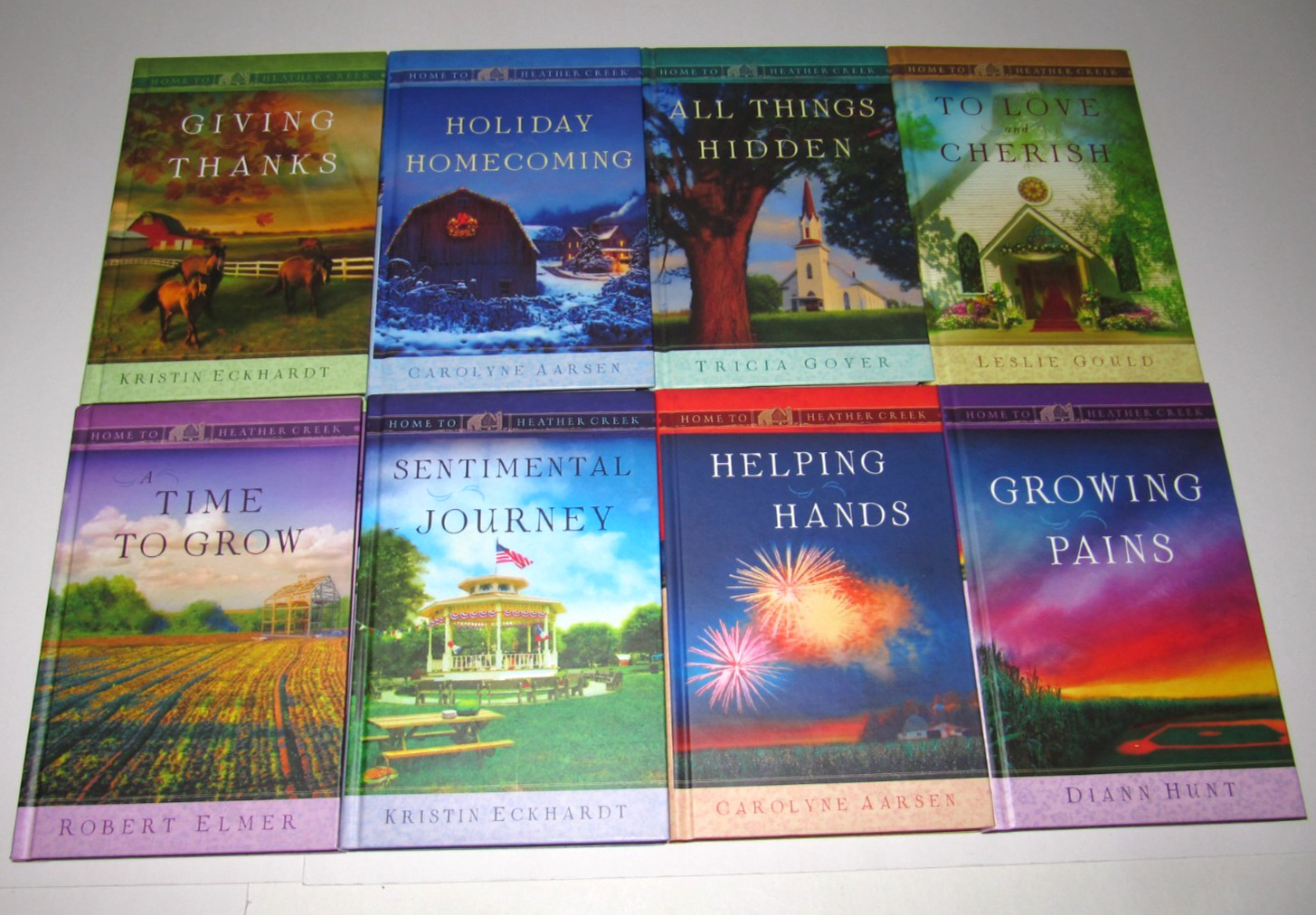 Home to Heather Creek: Lot of 16 hardback Guideposts books