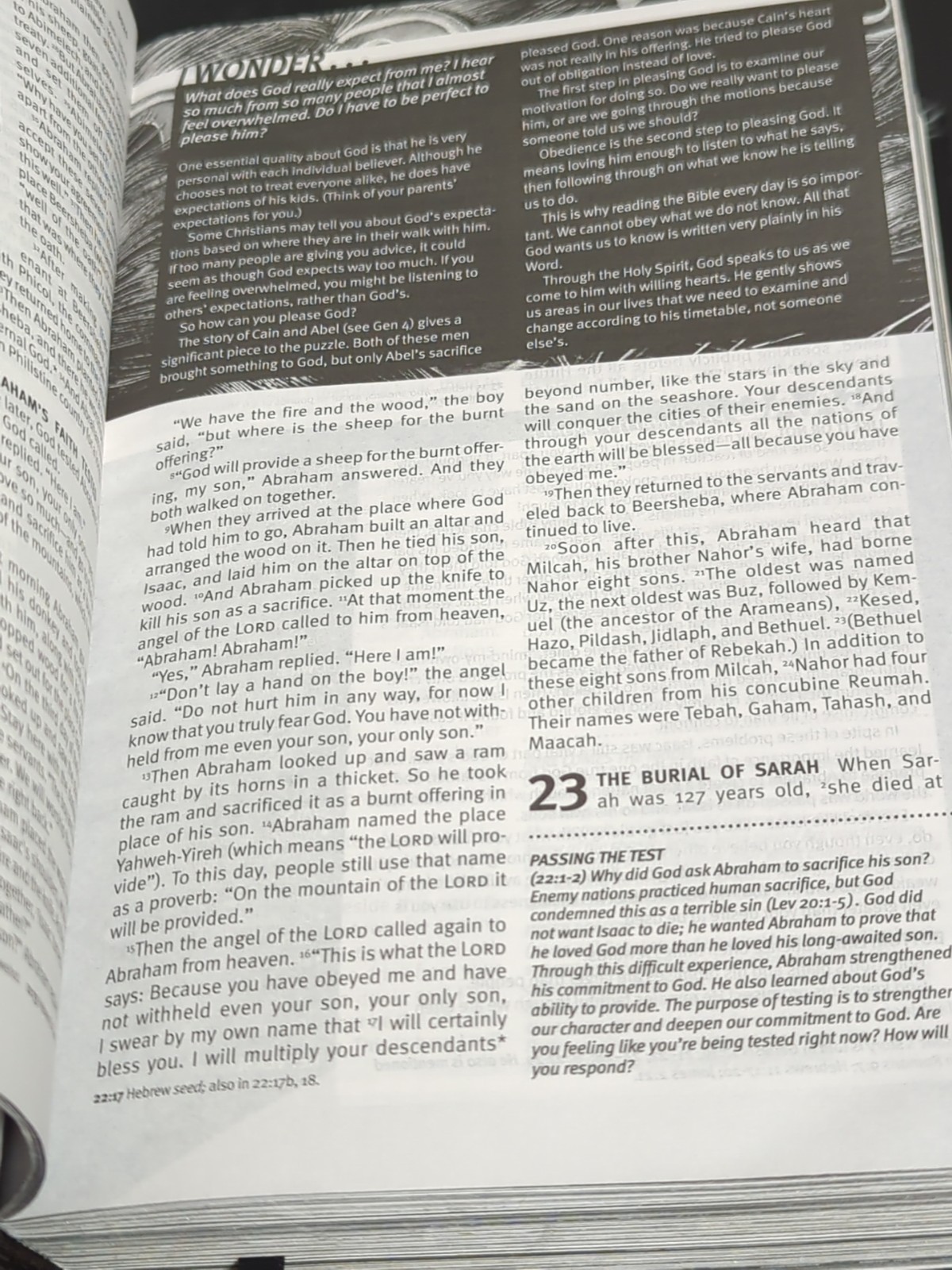 Teen Life Application Study Bible Leather Like Steel Gray Cityscape Buildings