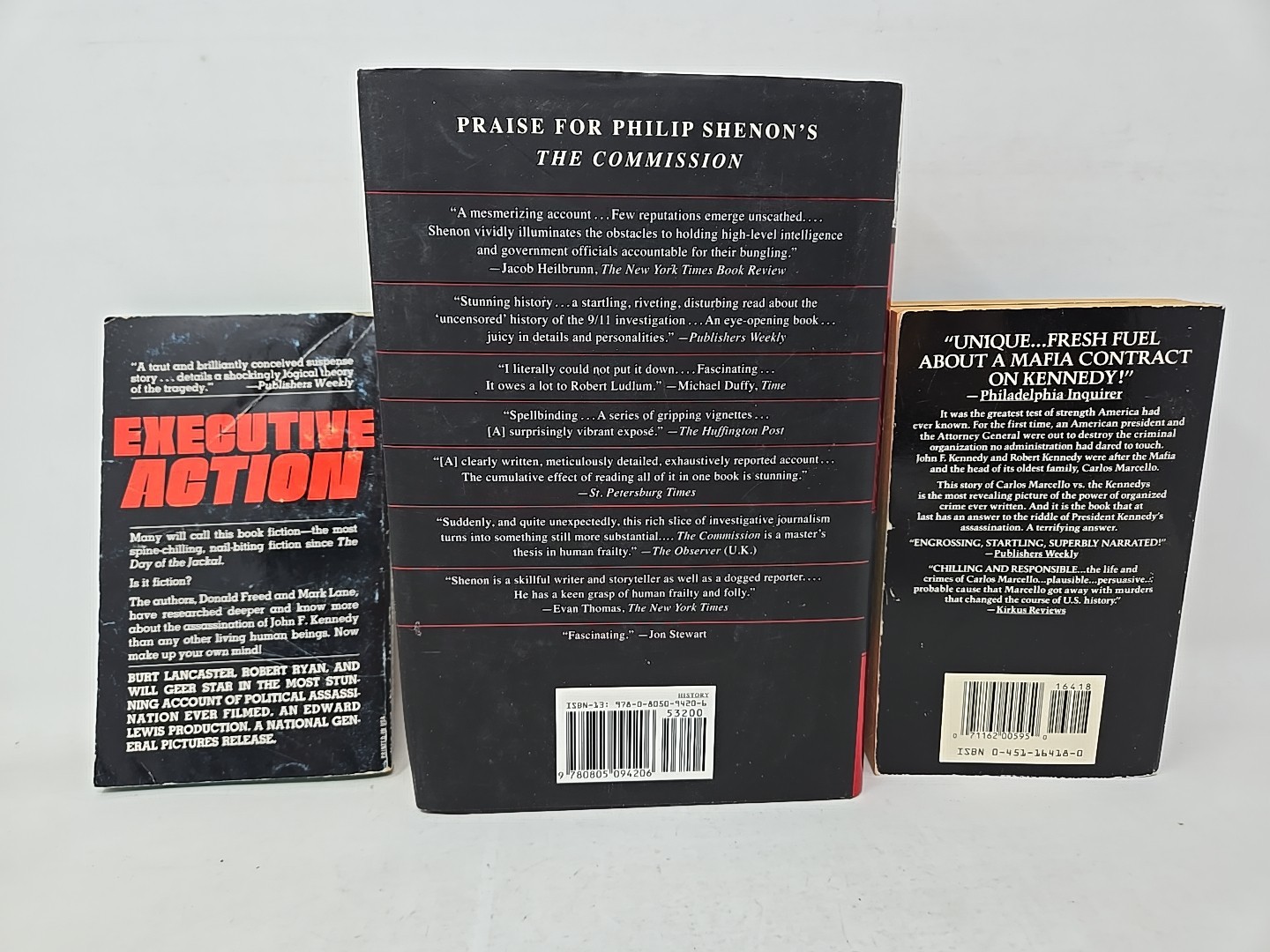 6 books JFK ASSASSINATION CONSPIRACY THEORies President John F. Kennedy Mafia
