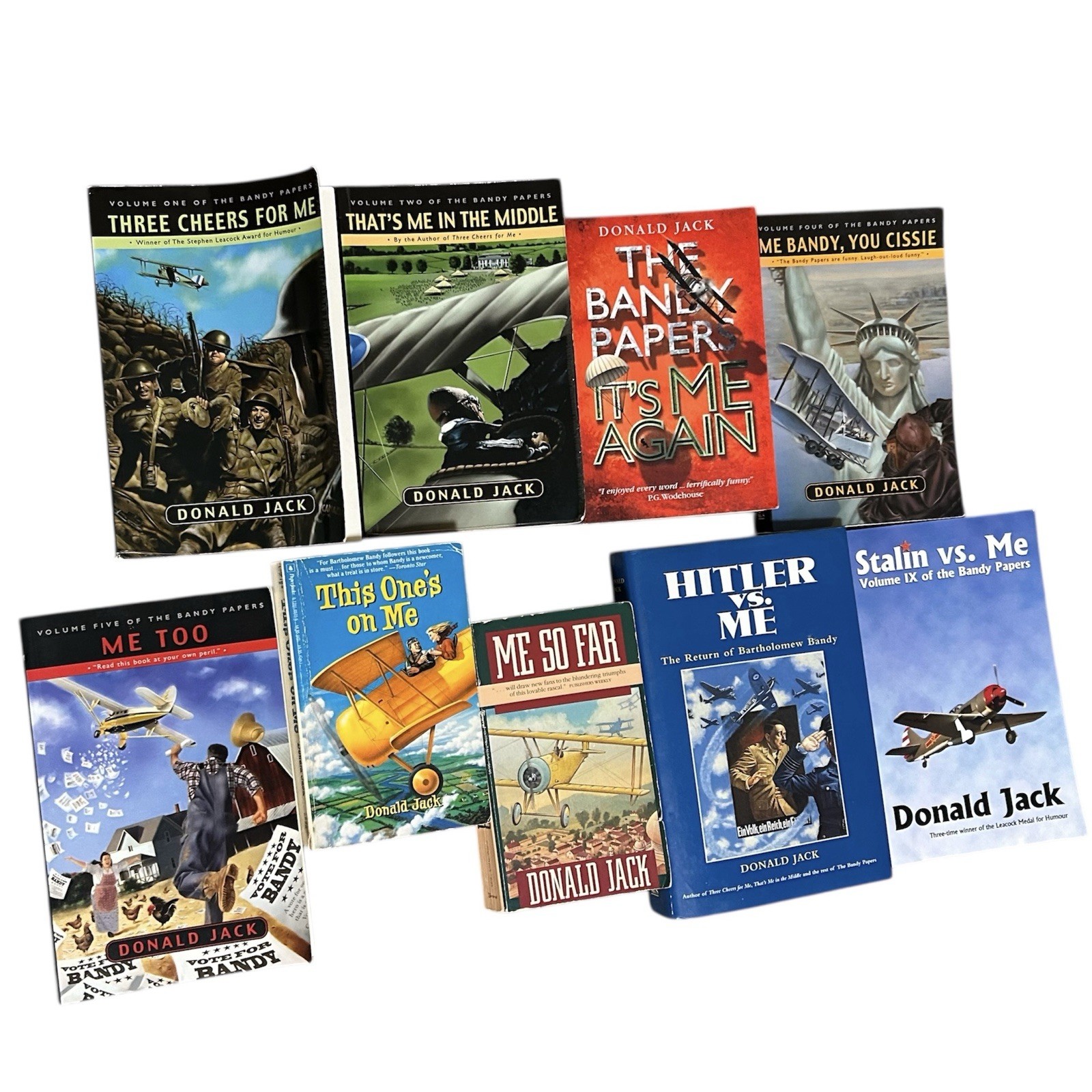 The Bandy Papers Books 1 – 9 Full Set Complete Series by Donald Jack