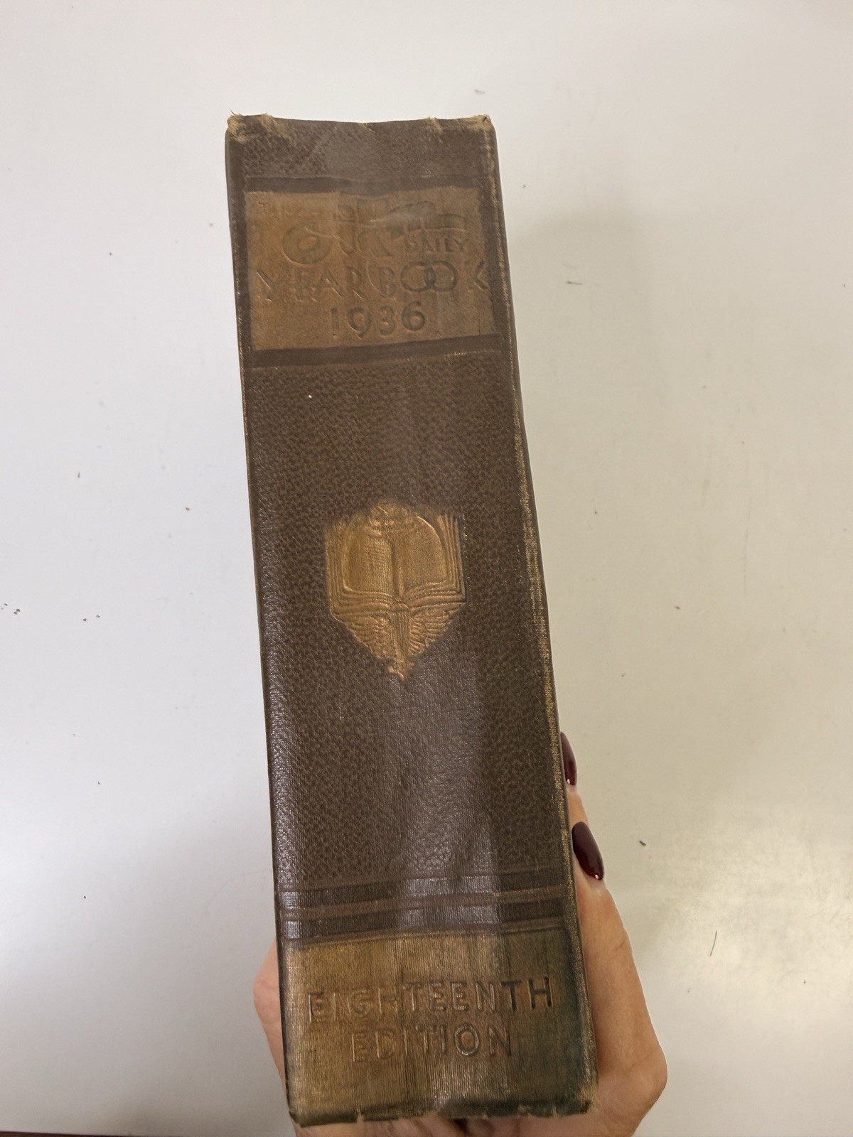 1936 Yearbook Of Motion Pictures 18th Edition The Film Daily Loose Binding AS-IS